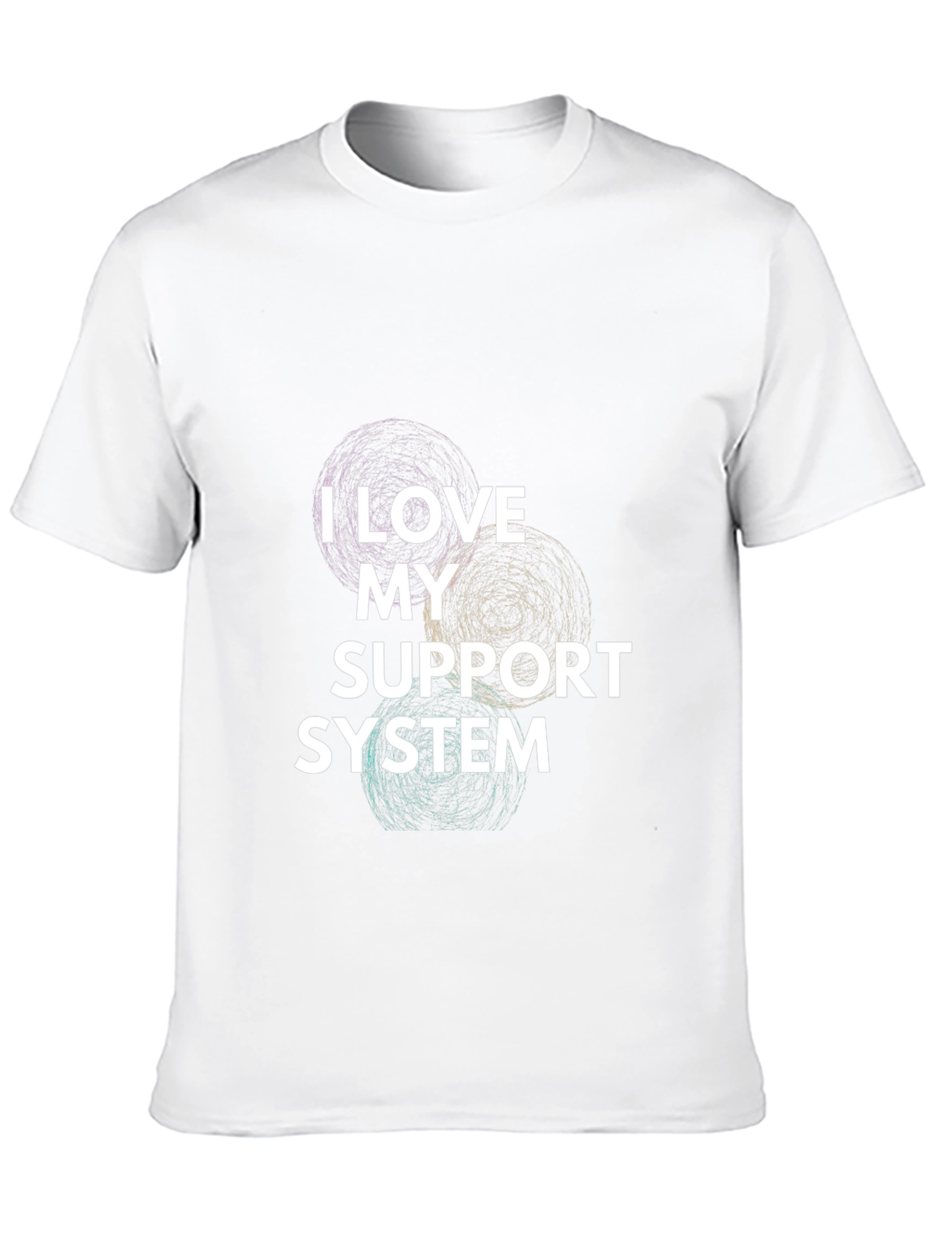 I Love My Support System Graphic Tee