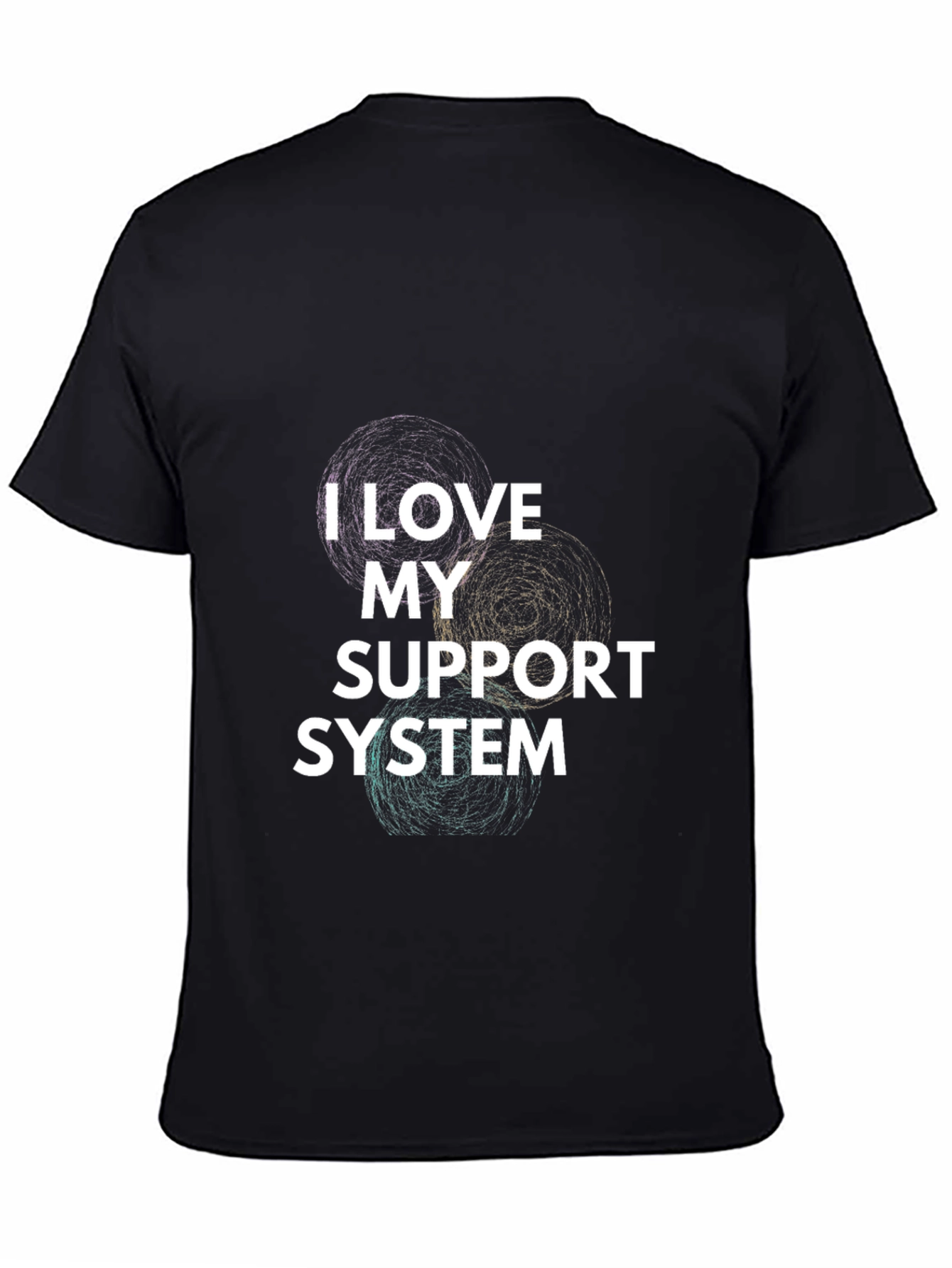 I Love My Support System Graphic Tee