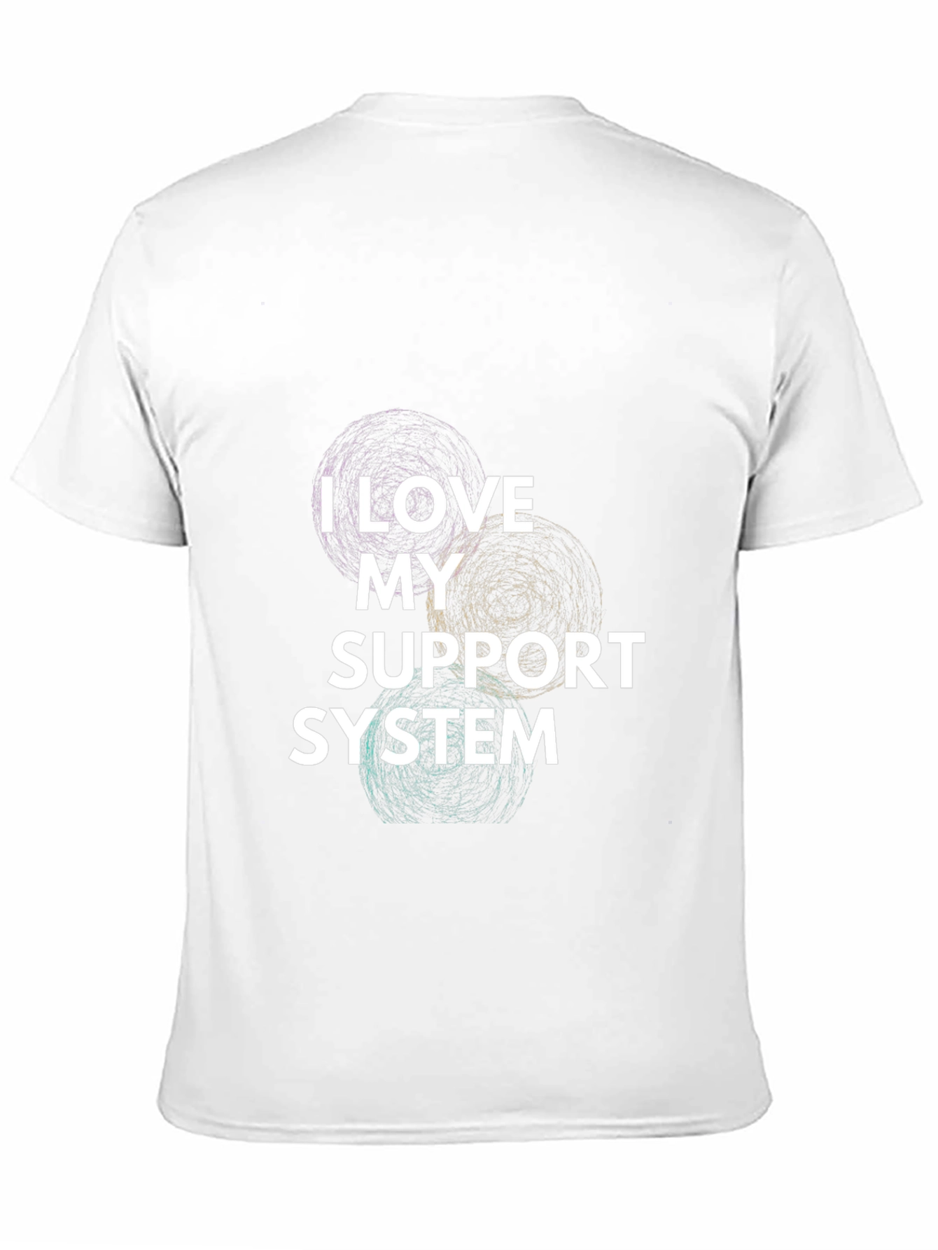 I Love My Support System Graphic Tee