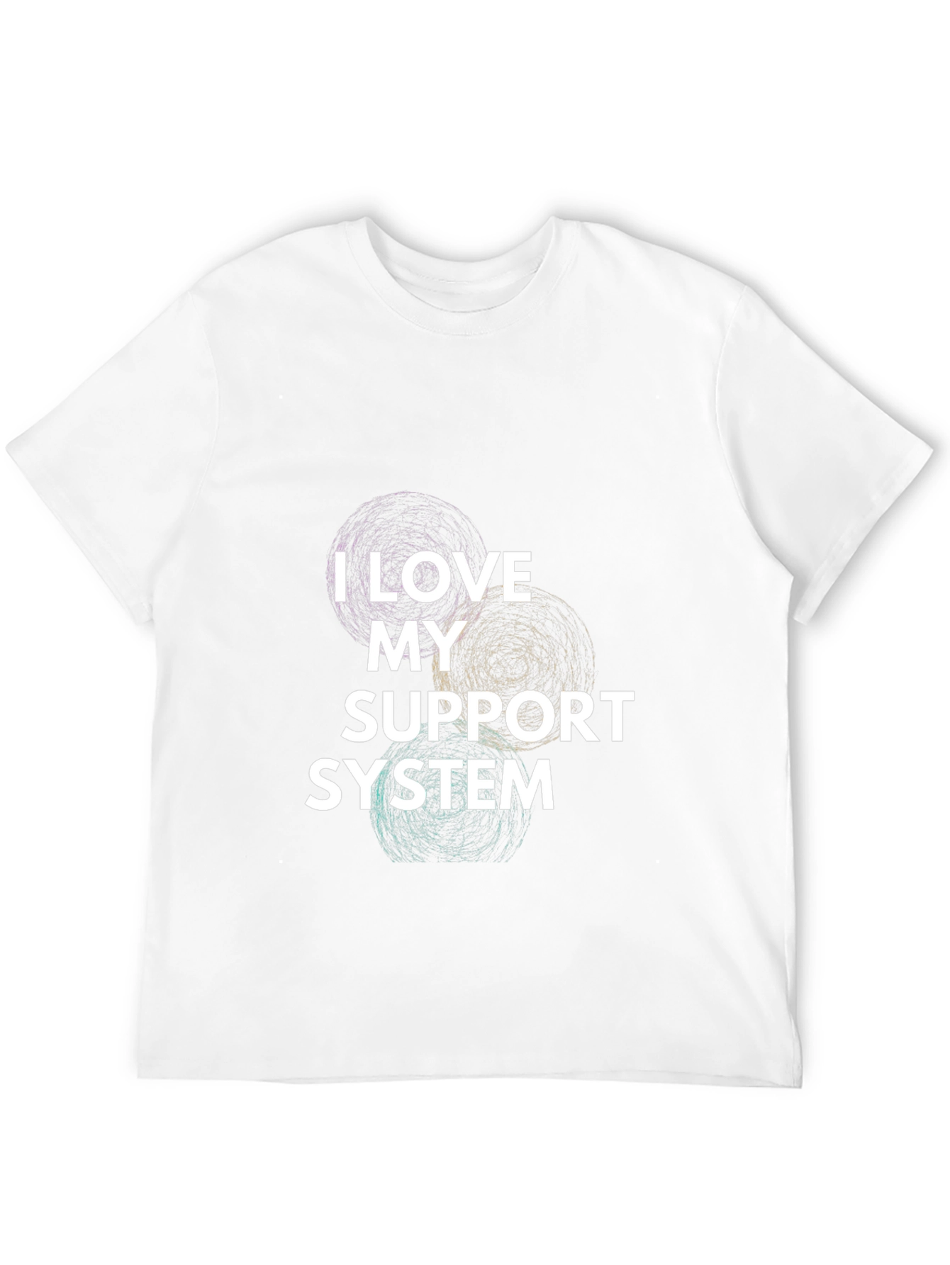 I Love My Support System Graphic Tee