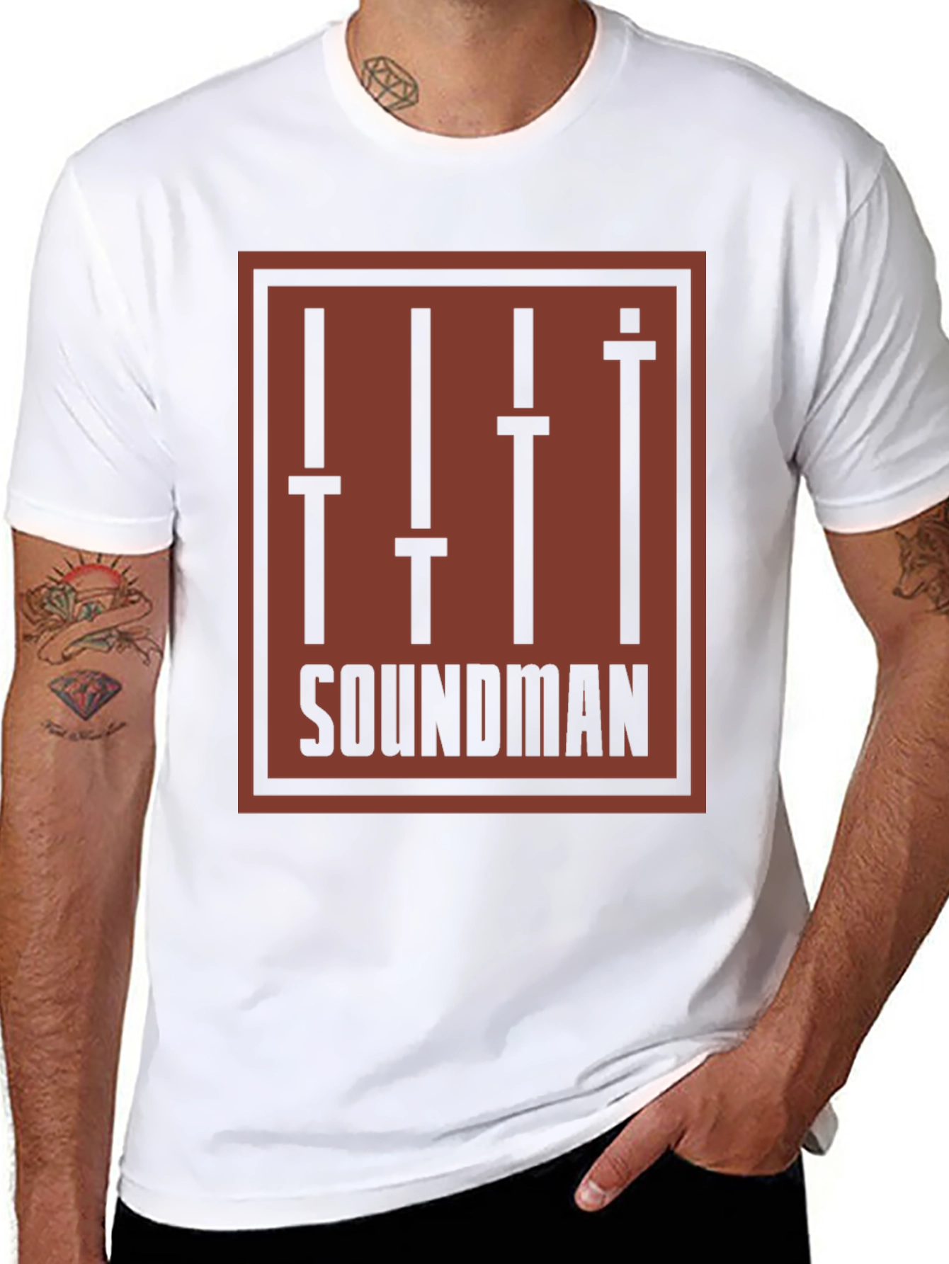 Soundman Graphic Tee - Audio Engineer T-Shirt