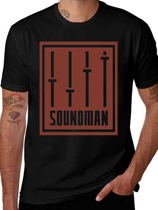 Soundman Graphic Tee - Audio Engineer T-Shirt