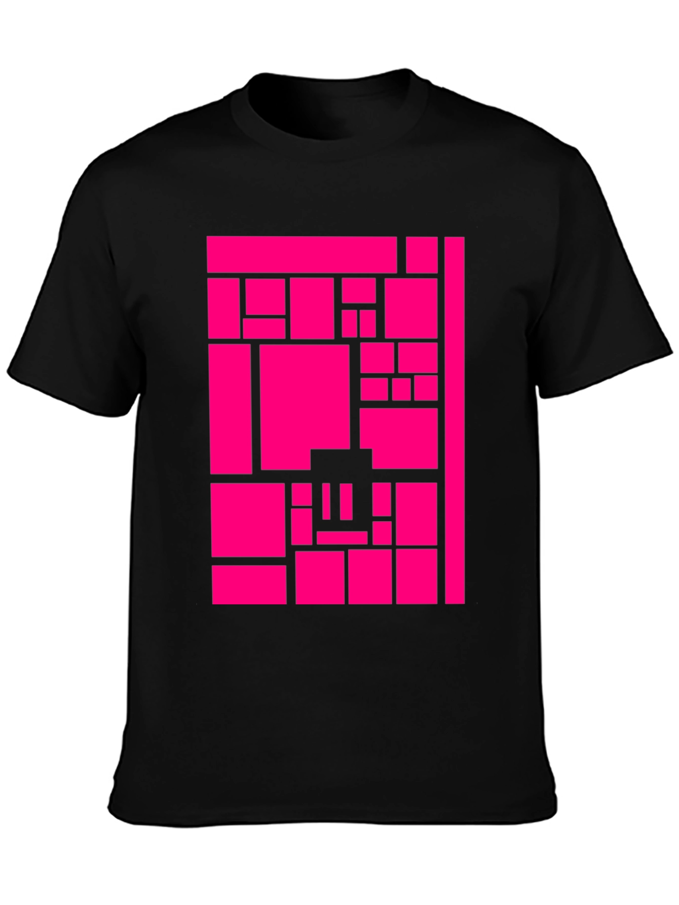Abstract Geometric T-Shirt - Modern Graphic Tee