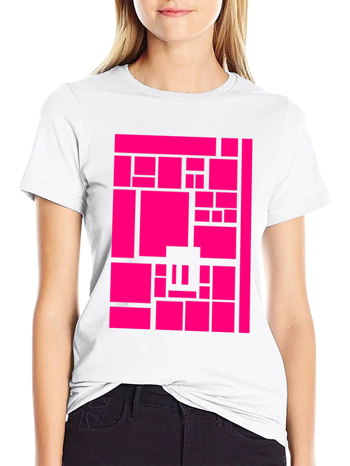 Abstract Geometric T-Shirt - Modern Graphic Tee