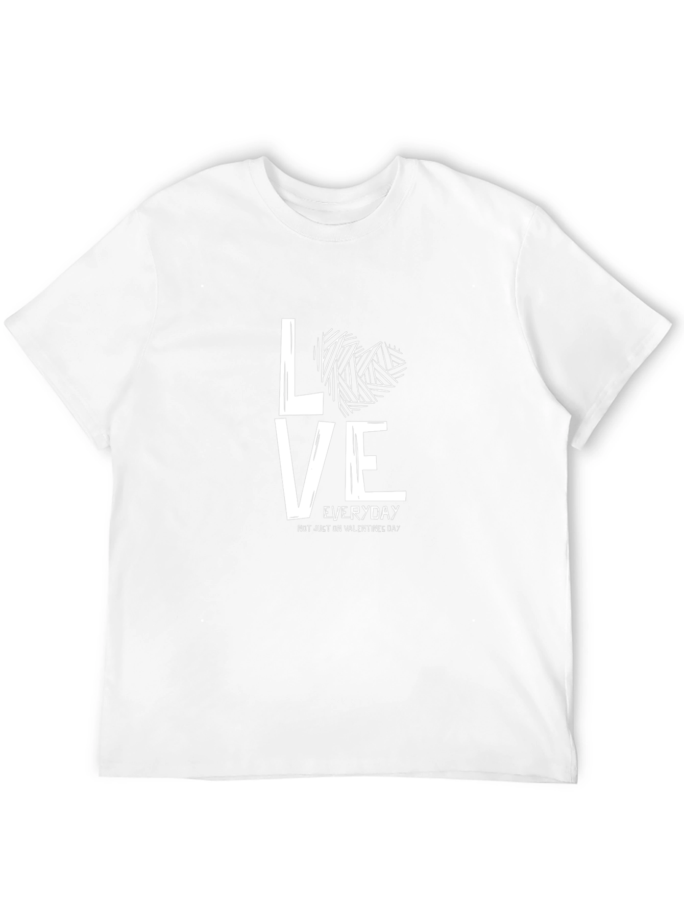Love Everyday Graphic Tee - Black T-Shirt