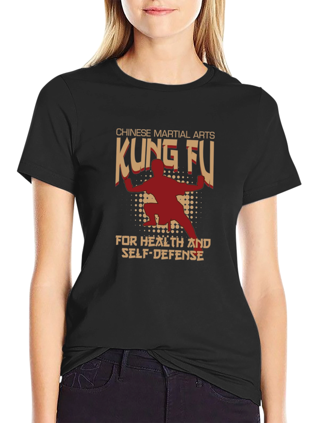 Kung Fu Martial Arts T-Shirt - Health & Self-Defense