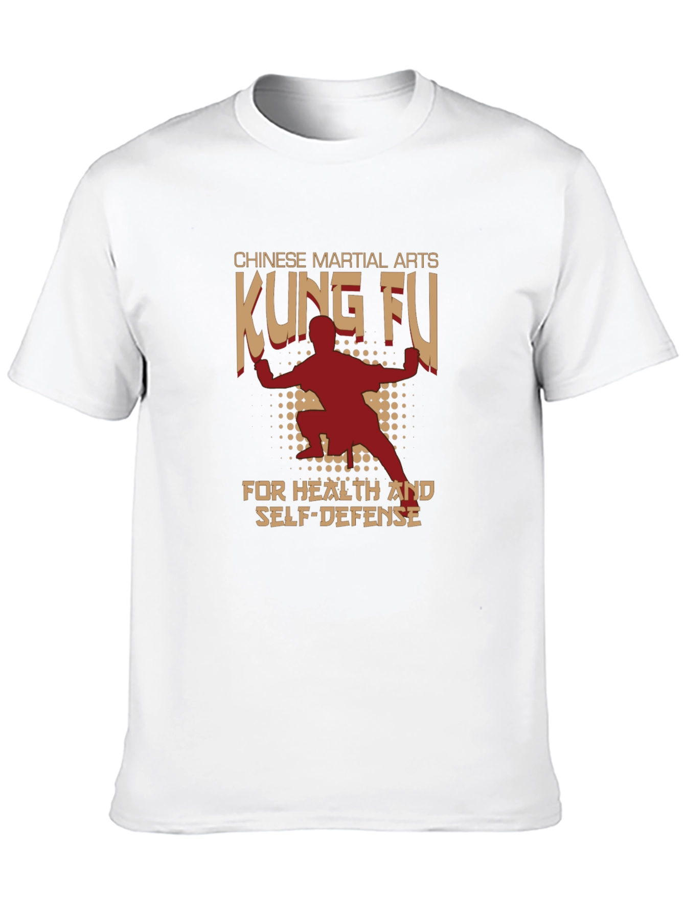 Kung Fu Martial Arts T-Shirt - Health & Self-Defense