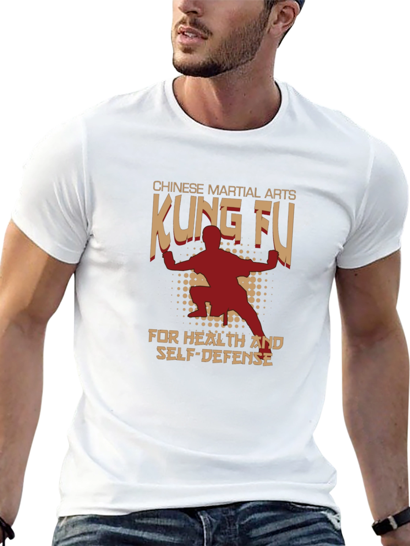 Kung Fu Martial Arts T-Shirt - Health & Self-Defense