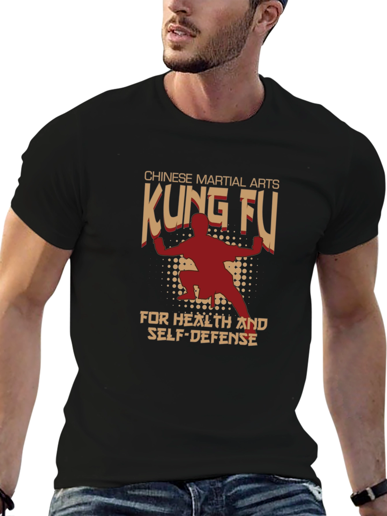 Kung Fu Martial Arts T-Shirt - Health & Self-Defense
