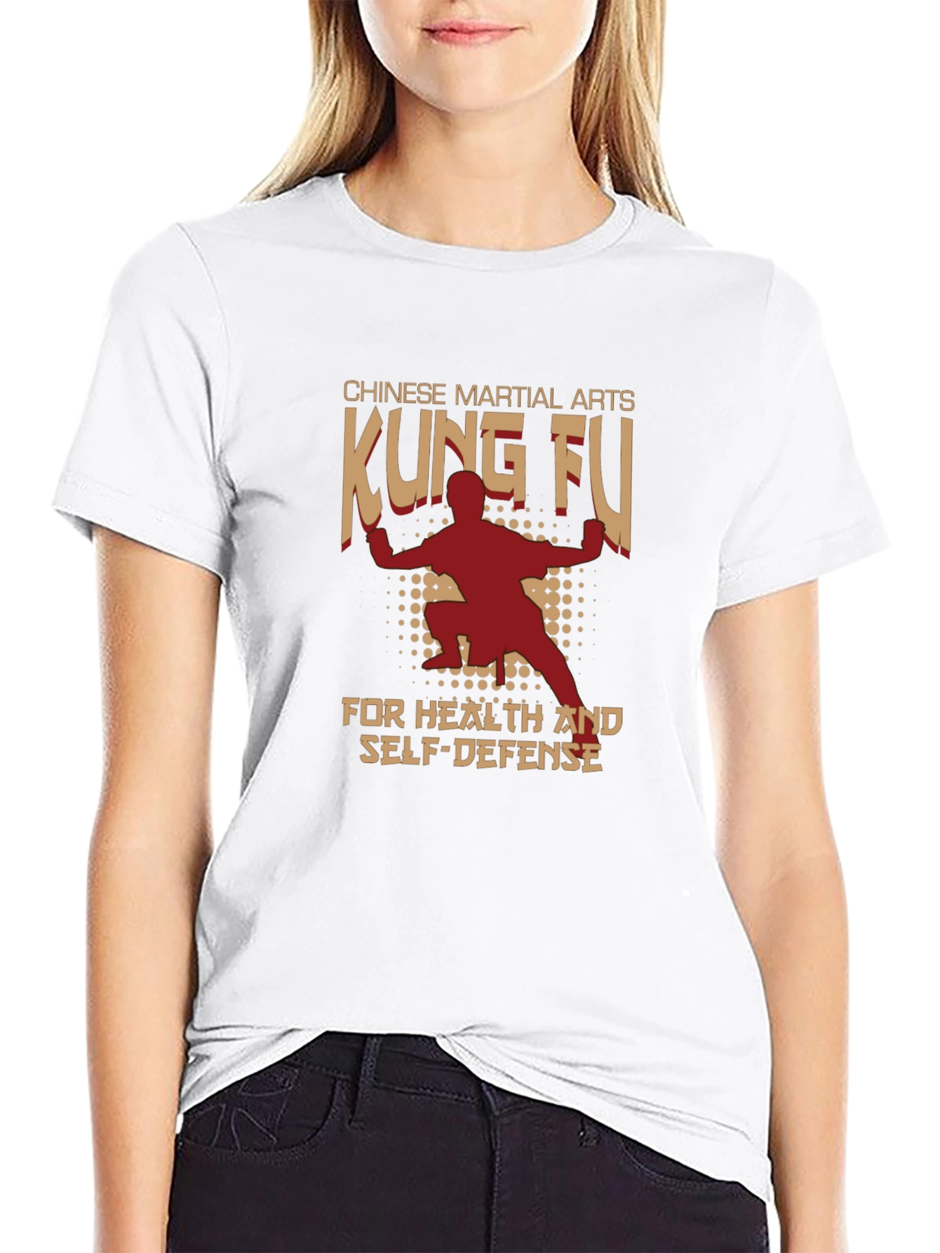 Kung Fu Martial Arts T-Shirt - Health & Self-Defense