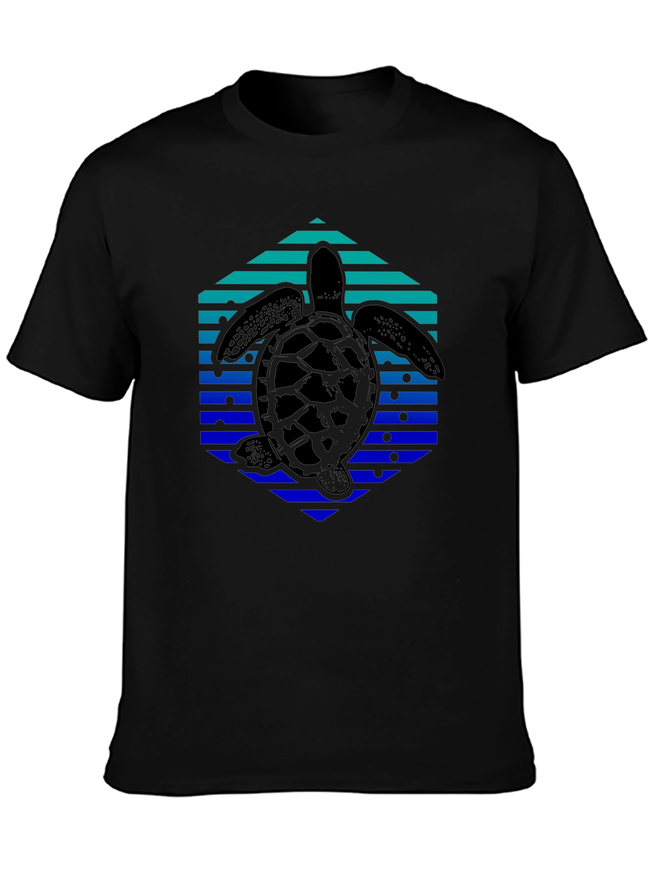 Retro Turtle Graphic Tee - Comfort Fit