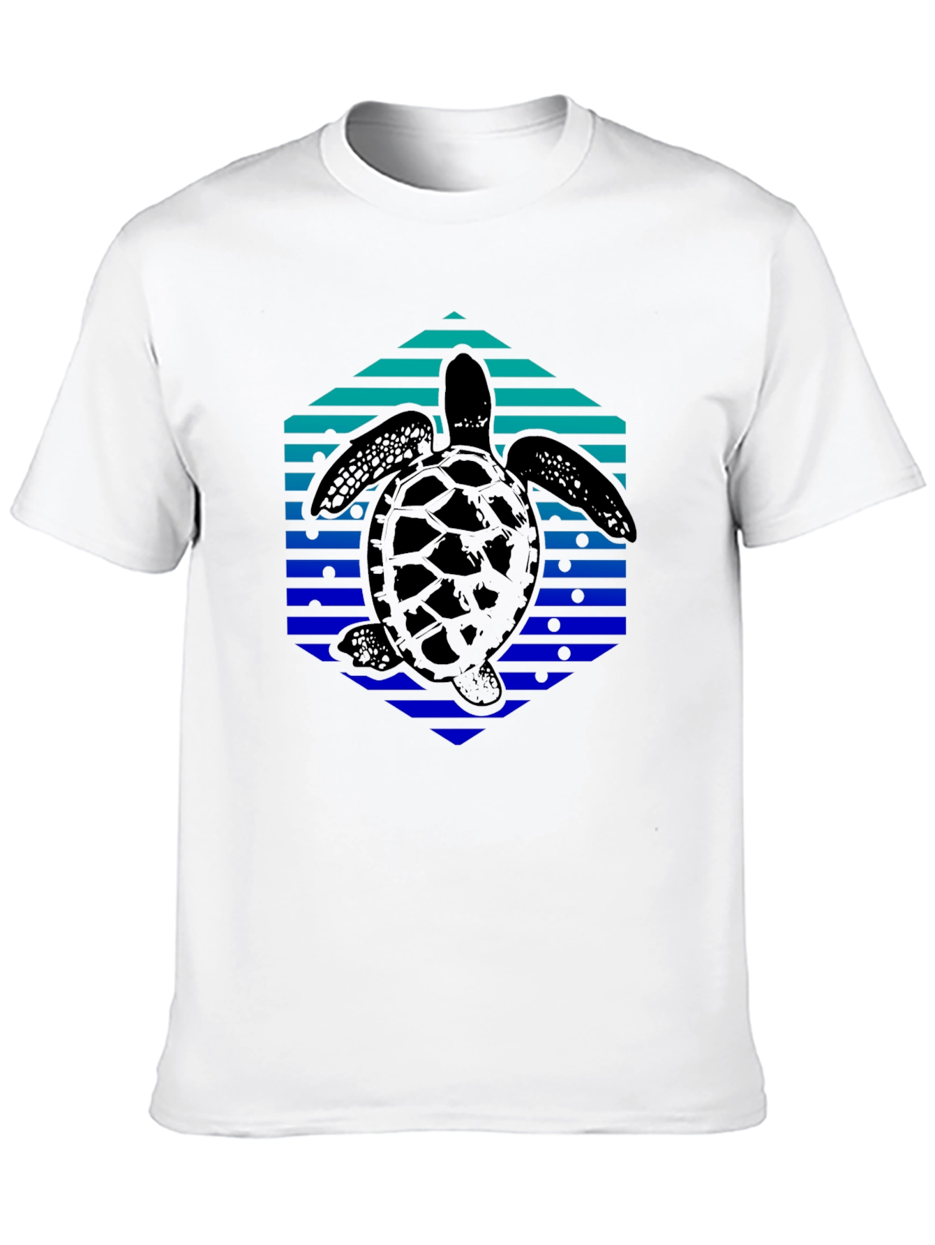 Retro Turtle Graphic Tee - Comfort Fit