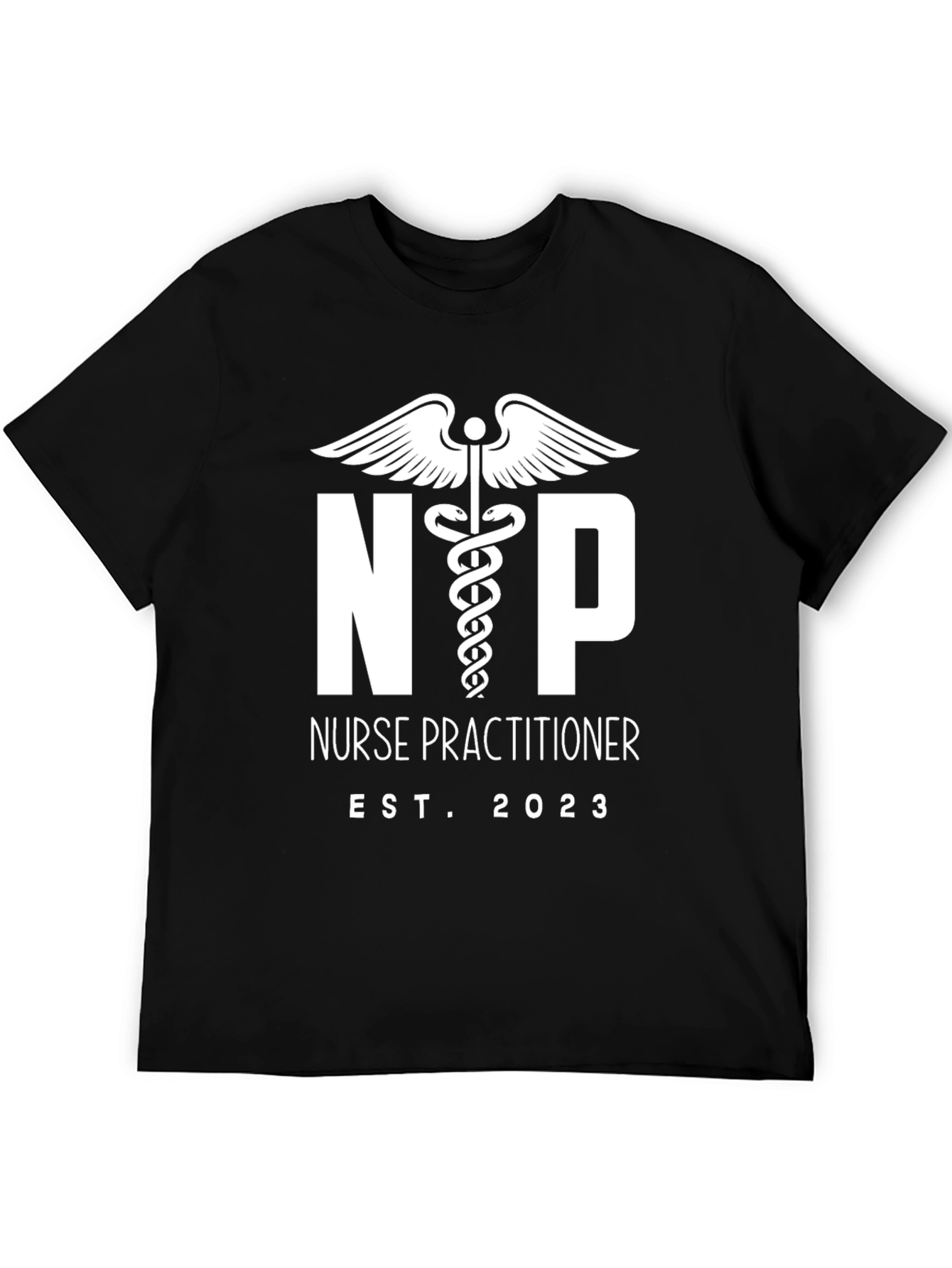 Nurse Practitioner Est. 2023 Black T-Shirt