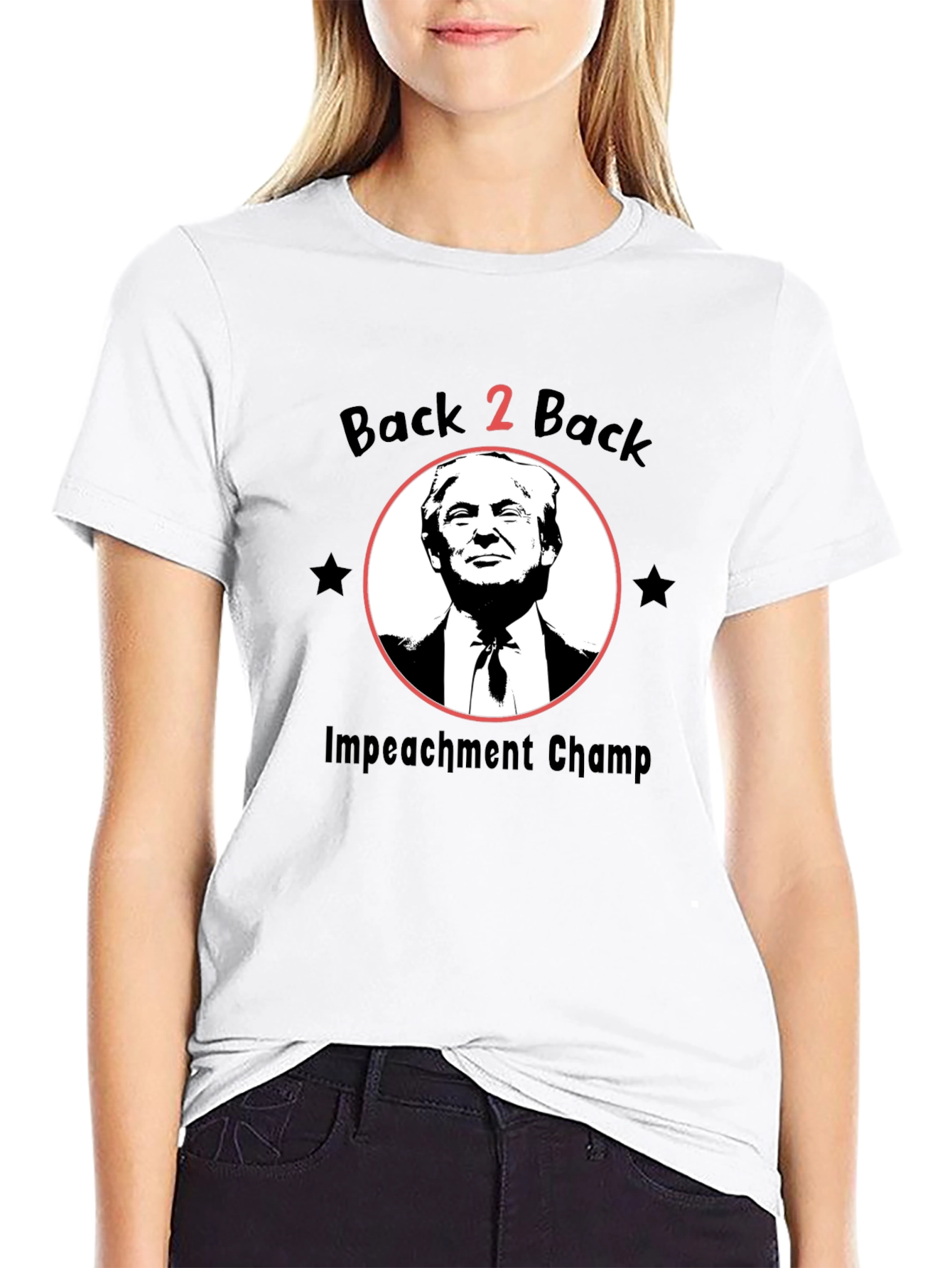 Back 2 Back Impeachment Champ T-Shirt
