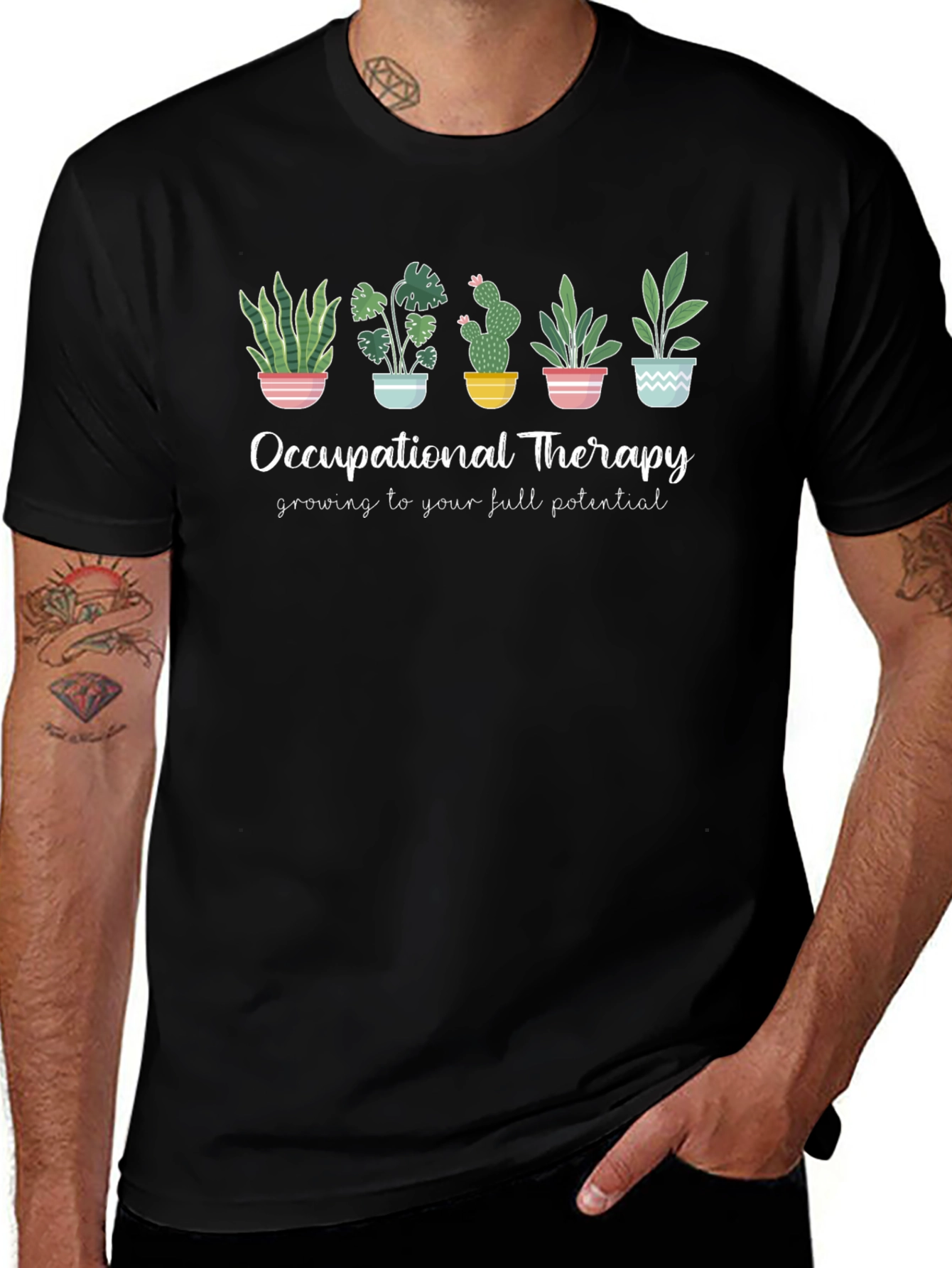 Occupational Therapy Plant Lover T-Shirt