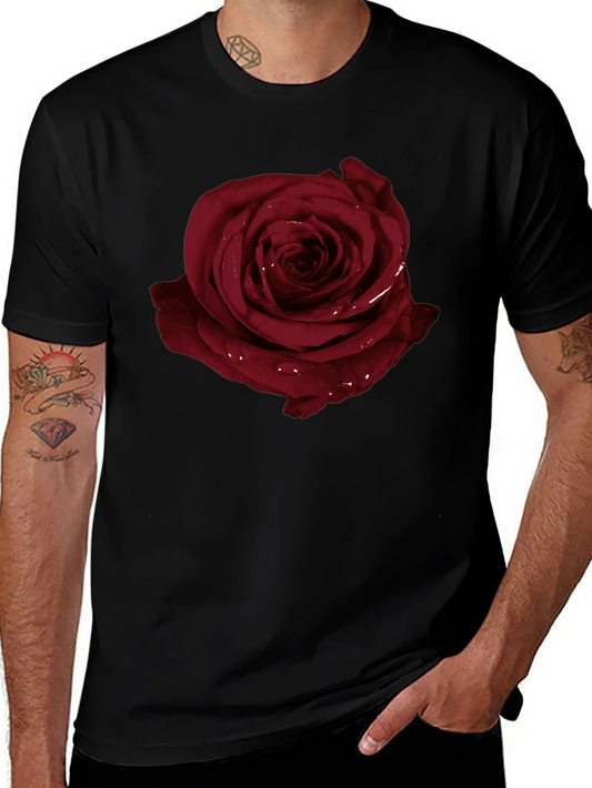 Dark Rose Graphic T-Shirt