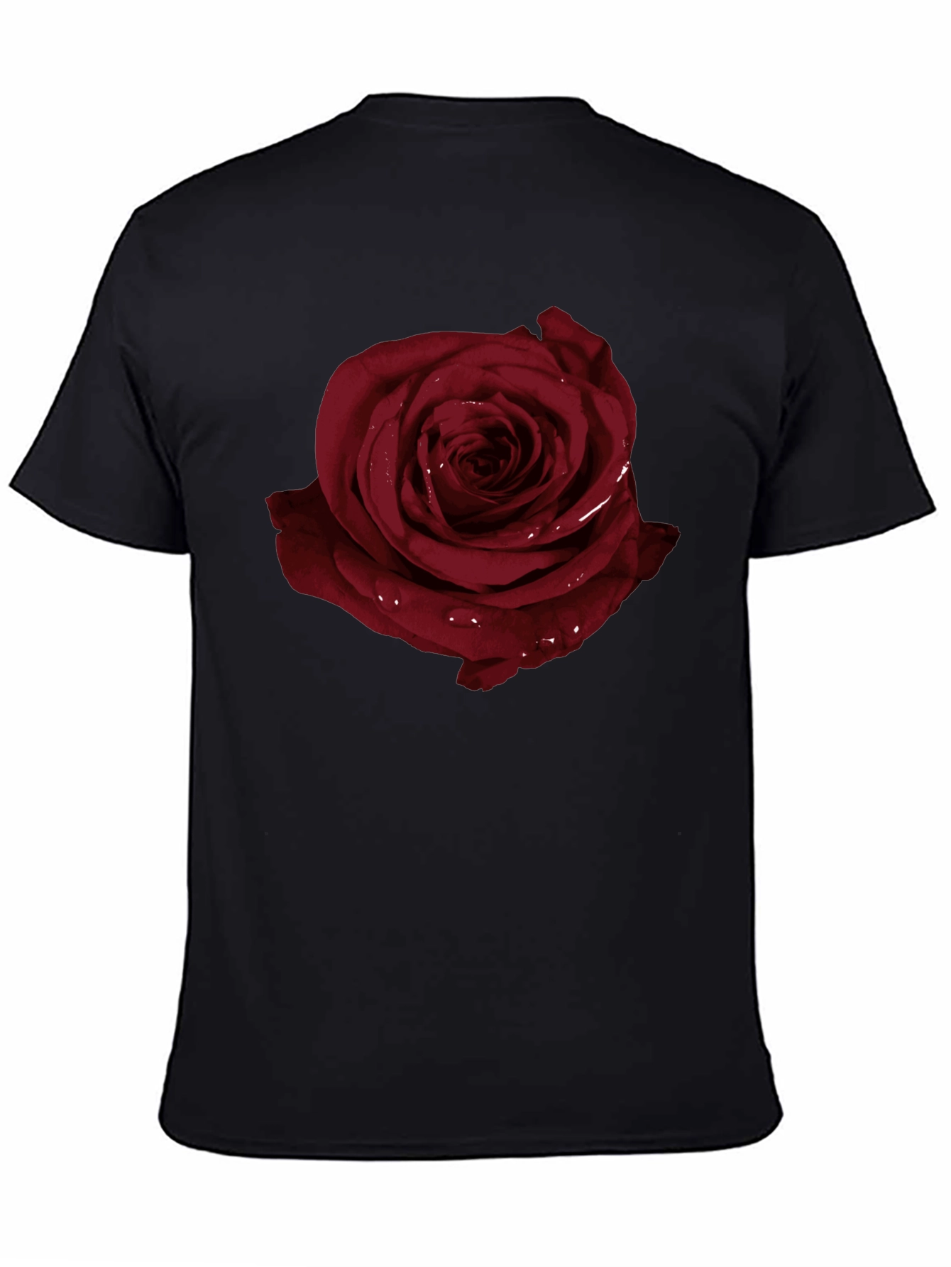 Dark Rose Graphic T-Shirt