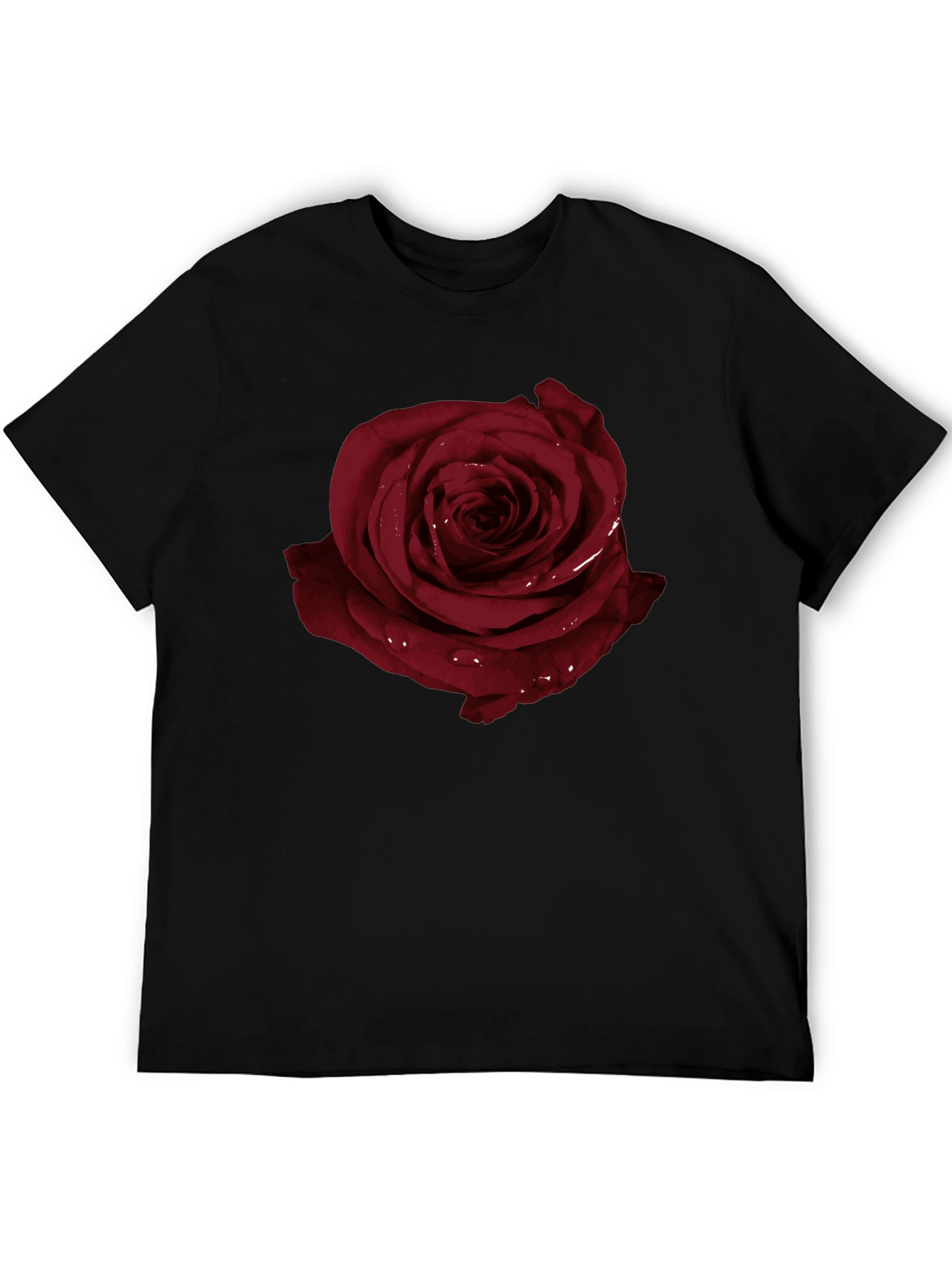 Dark Rose Graphic T-Shirt