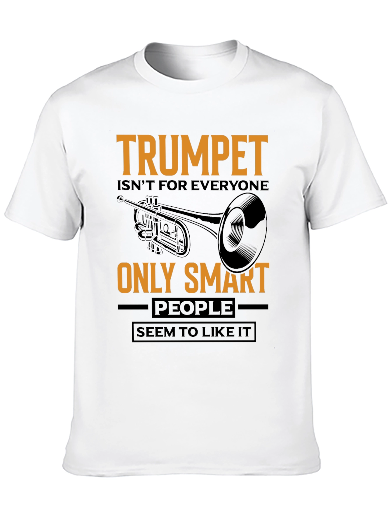 Trumpet Player Gift - Smart People T-Shirt