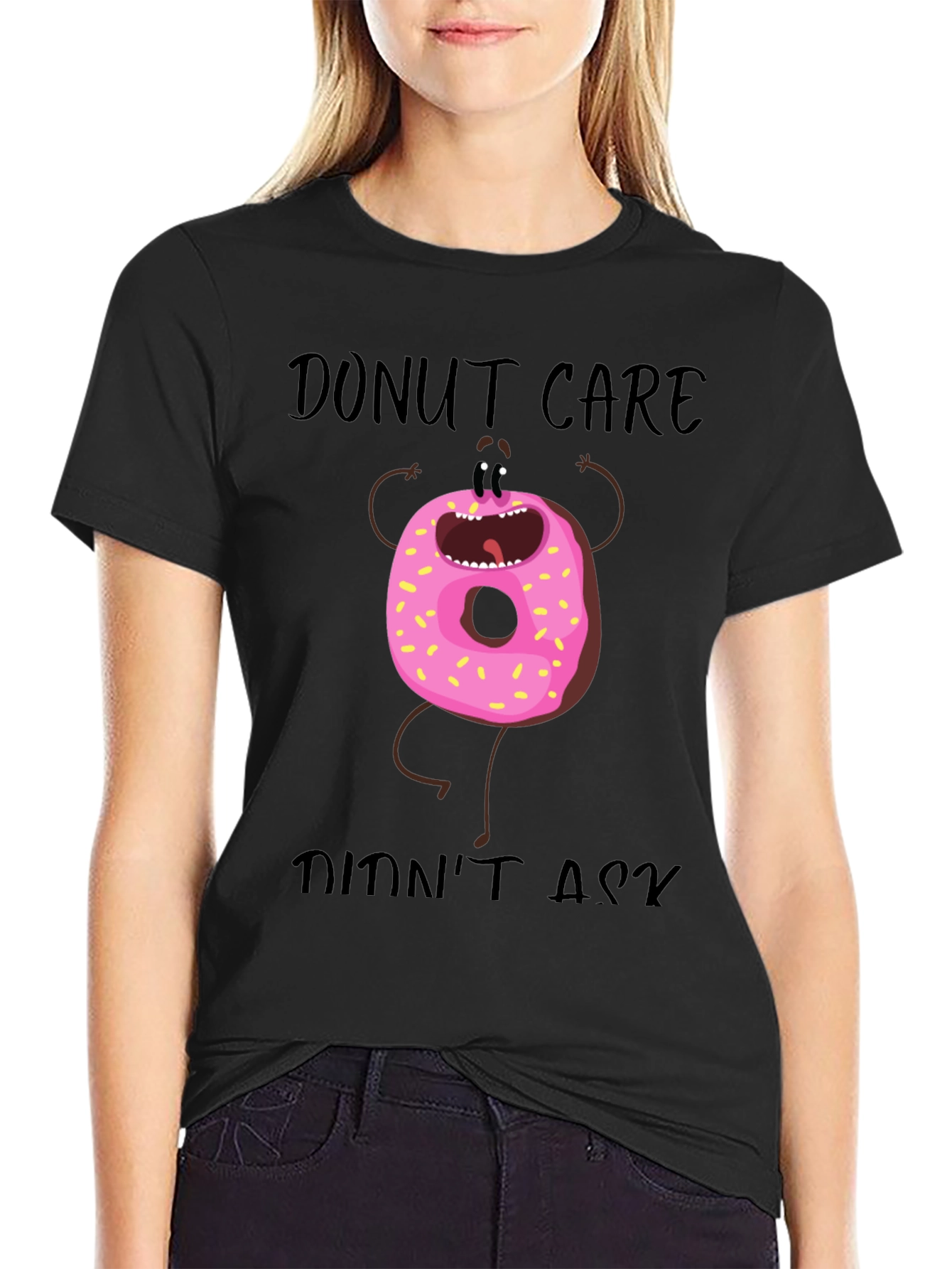 Donut Care T-Shirt - Funny Graphic Tee