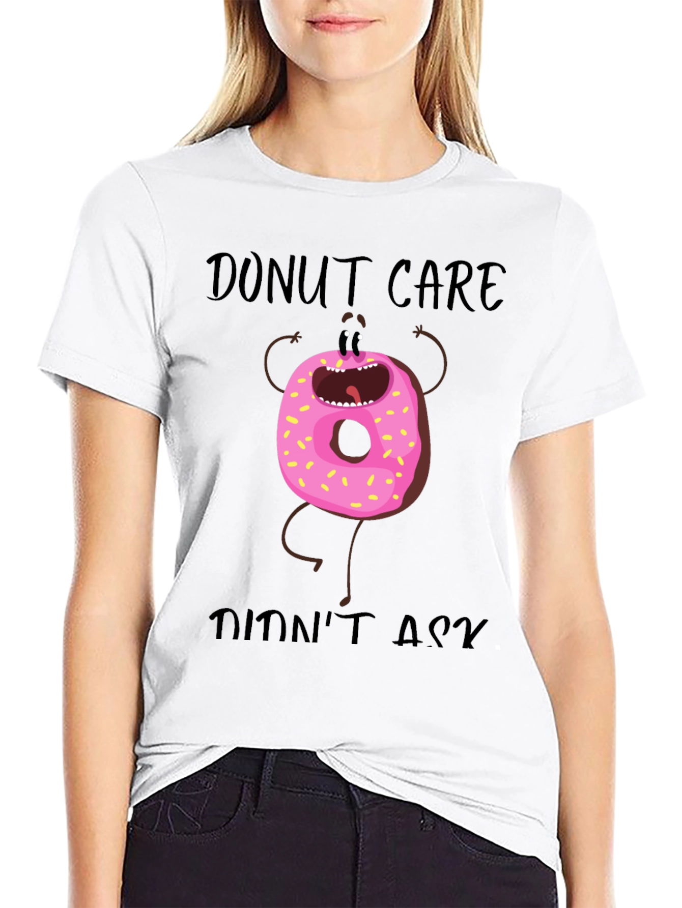 Donut Care T-Shirt - Funny Graphic Tee