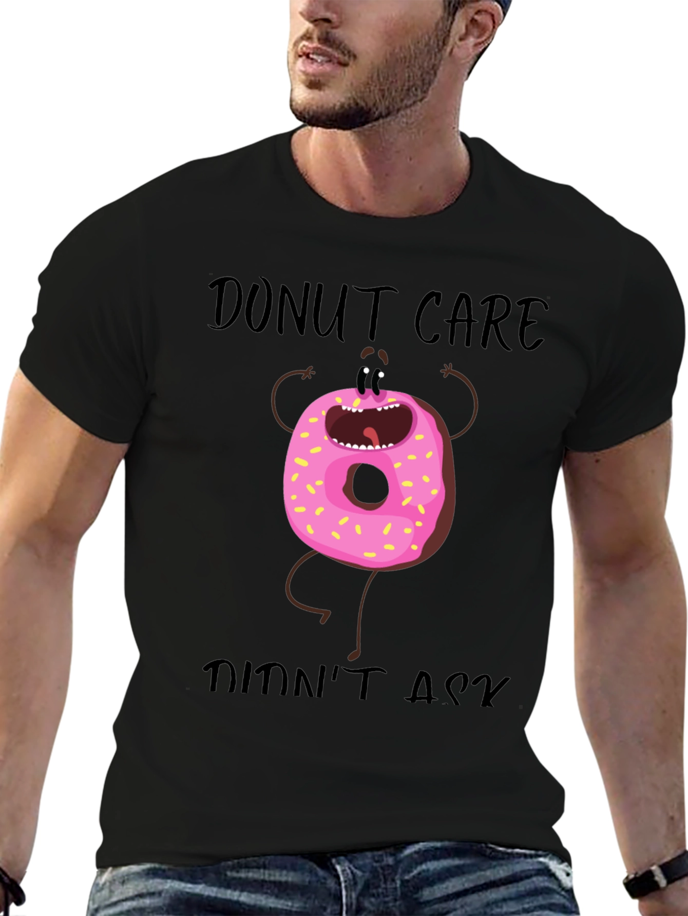 Donut Care T-Shirt - Funny Graphic Tee