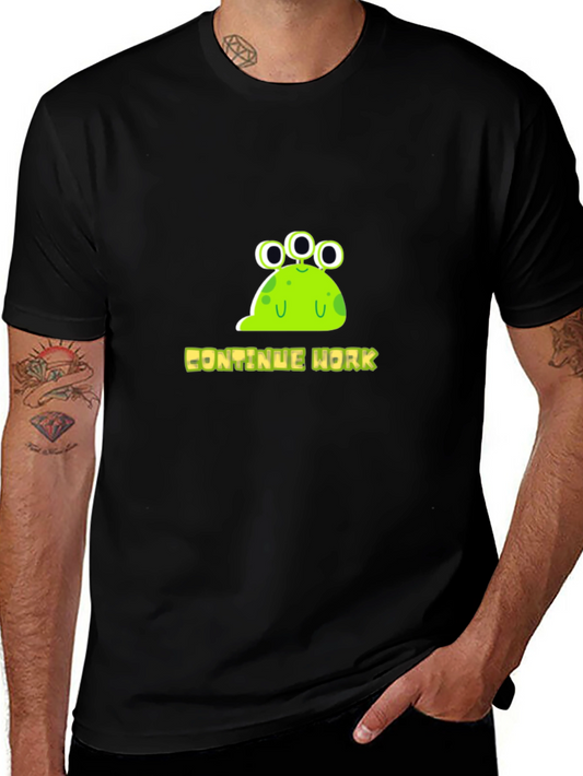 Continue Work Alien Graphic Tee