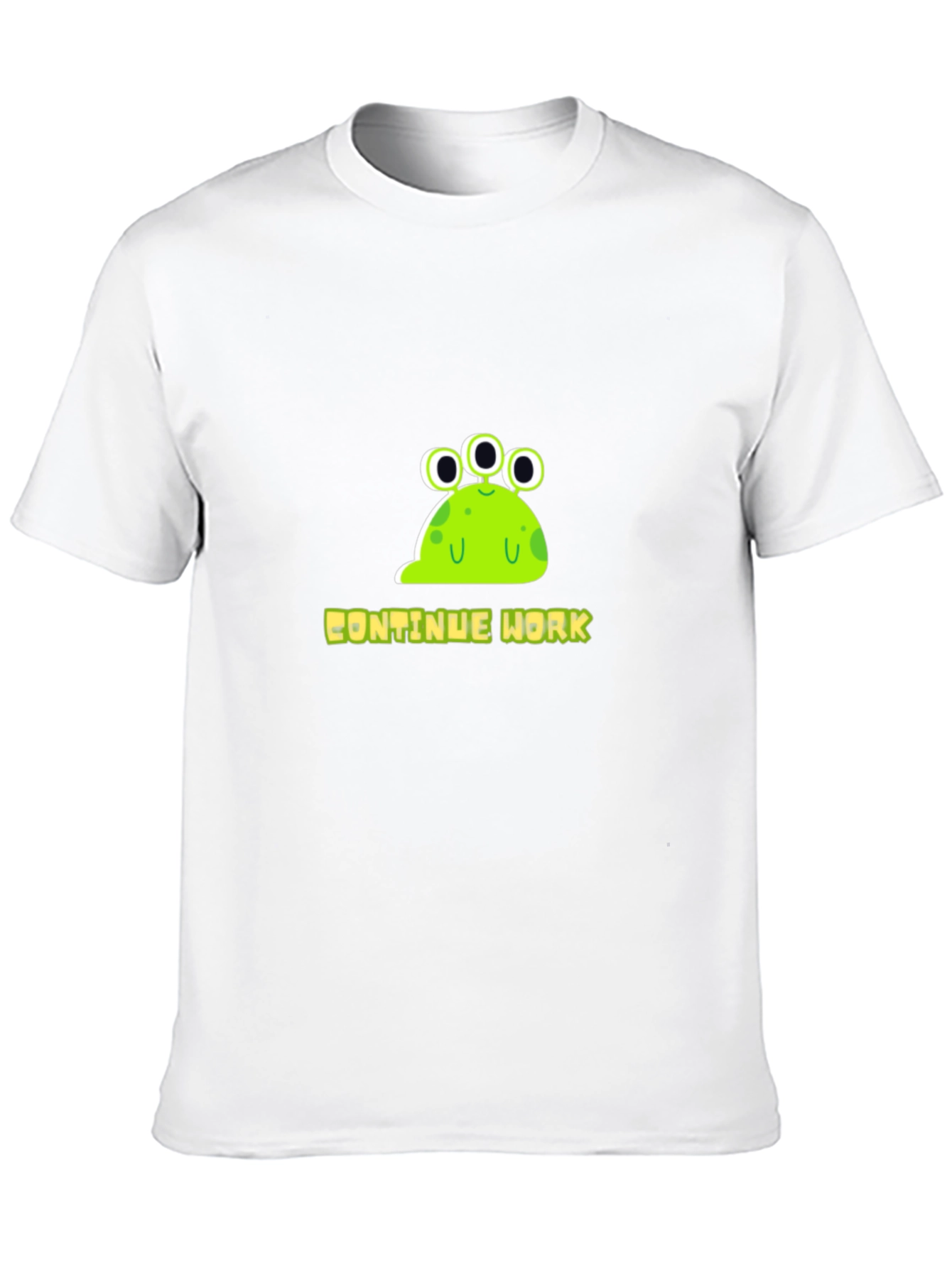 Continue Work Alien Graphic Tee
