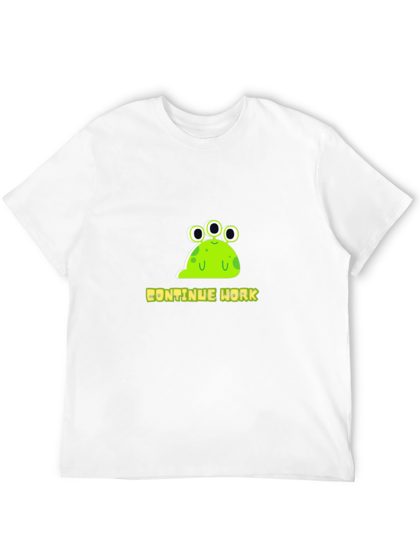 Continue Work Alien Graphic Tee