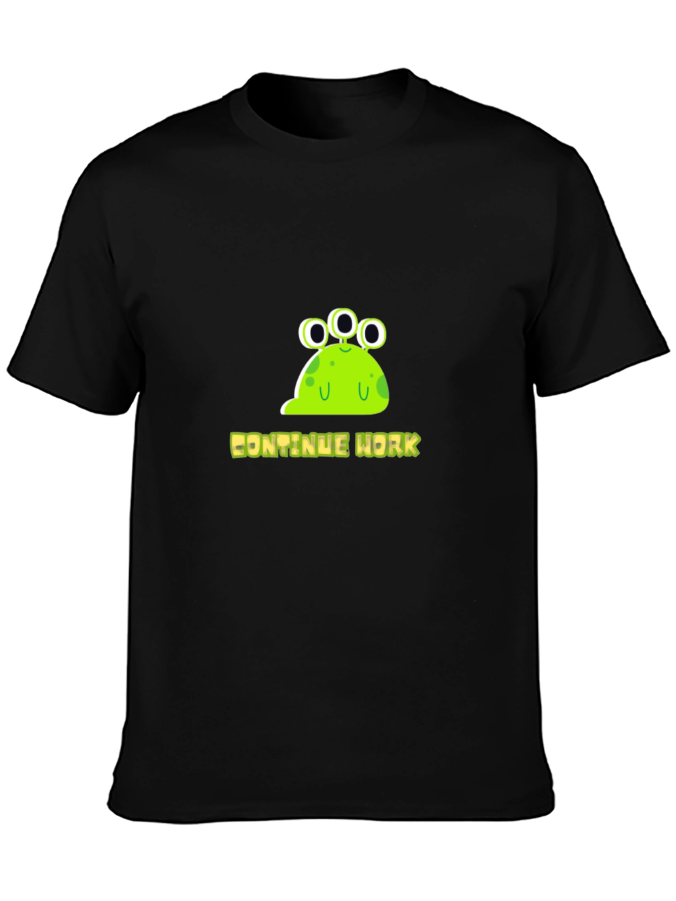 Continue Work Alien Graphic Tee
