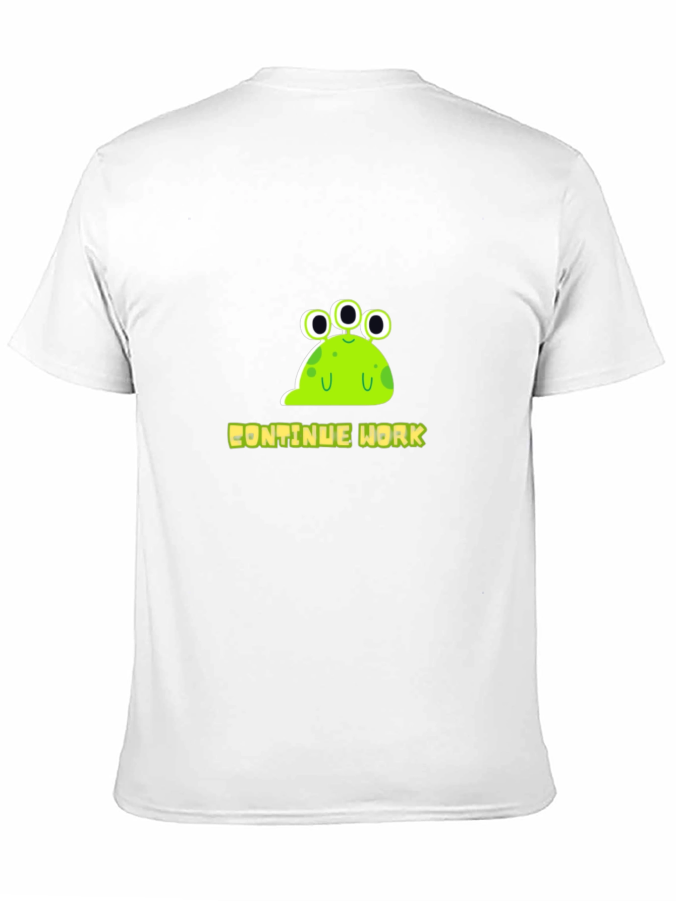 Continue Work Alien Graphic Tee