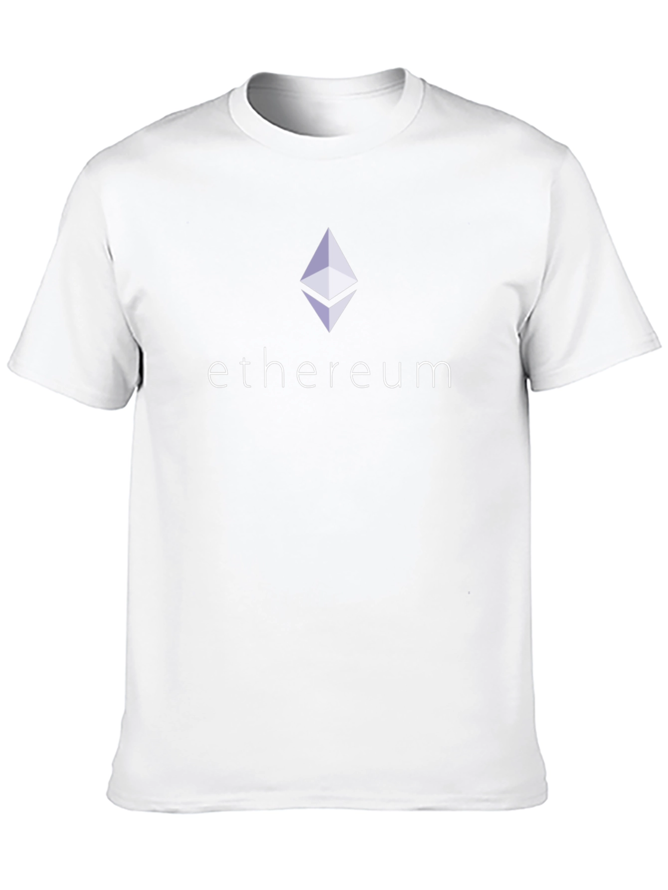 Ethereum Crypto Logo Black T-Shirt