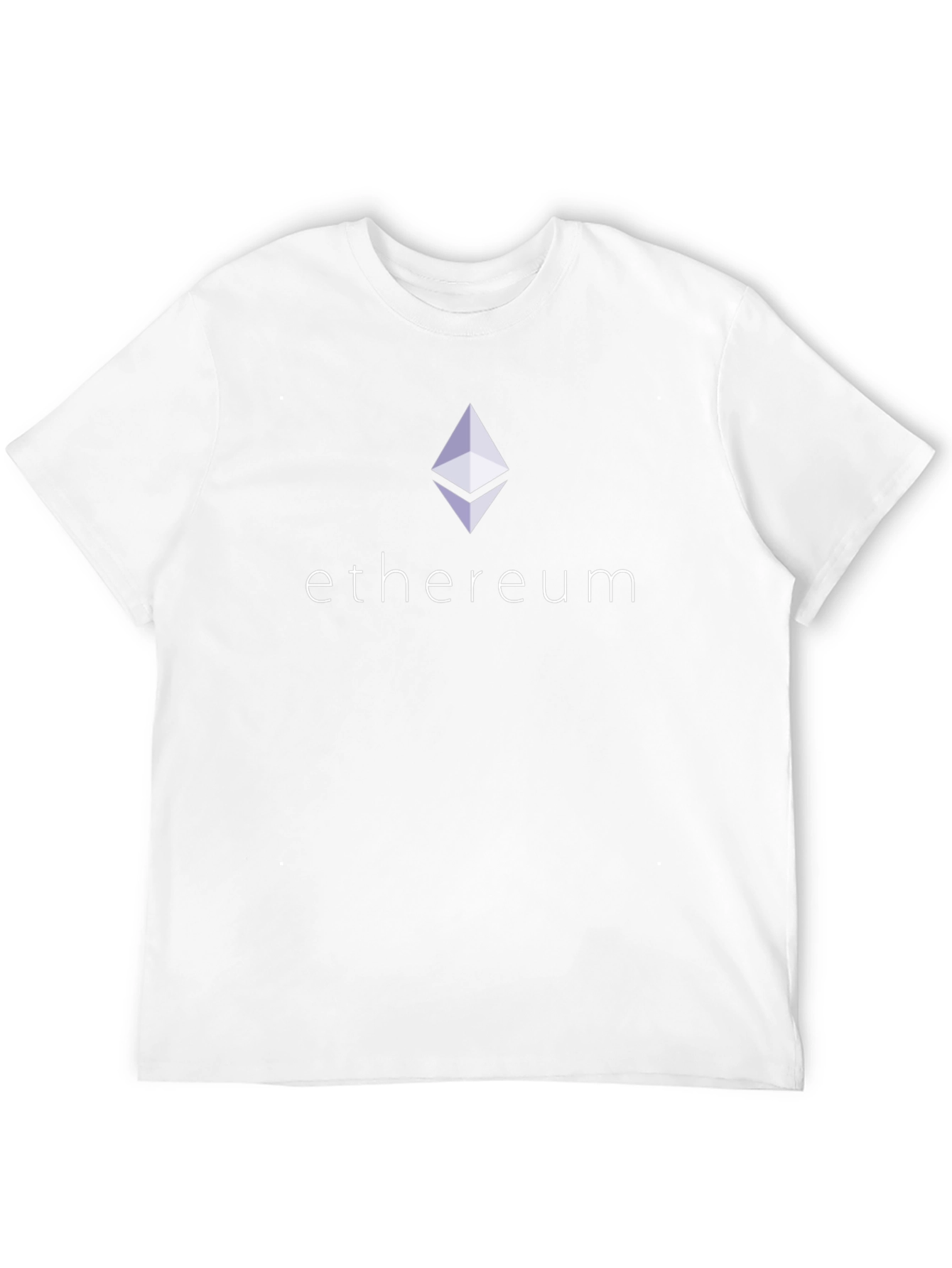 Ethereum Crypto Logo Black T-Shirt