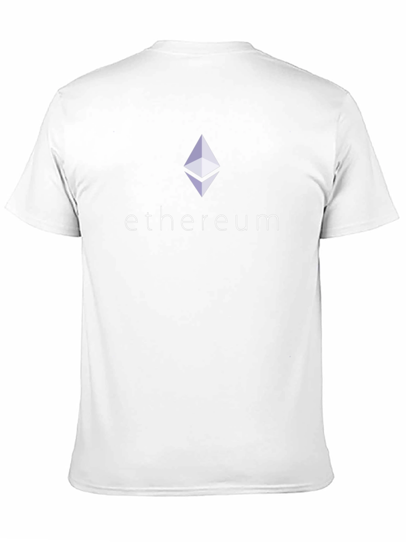 Ethereum Crypto Logo Black T-Shirt