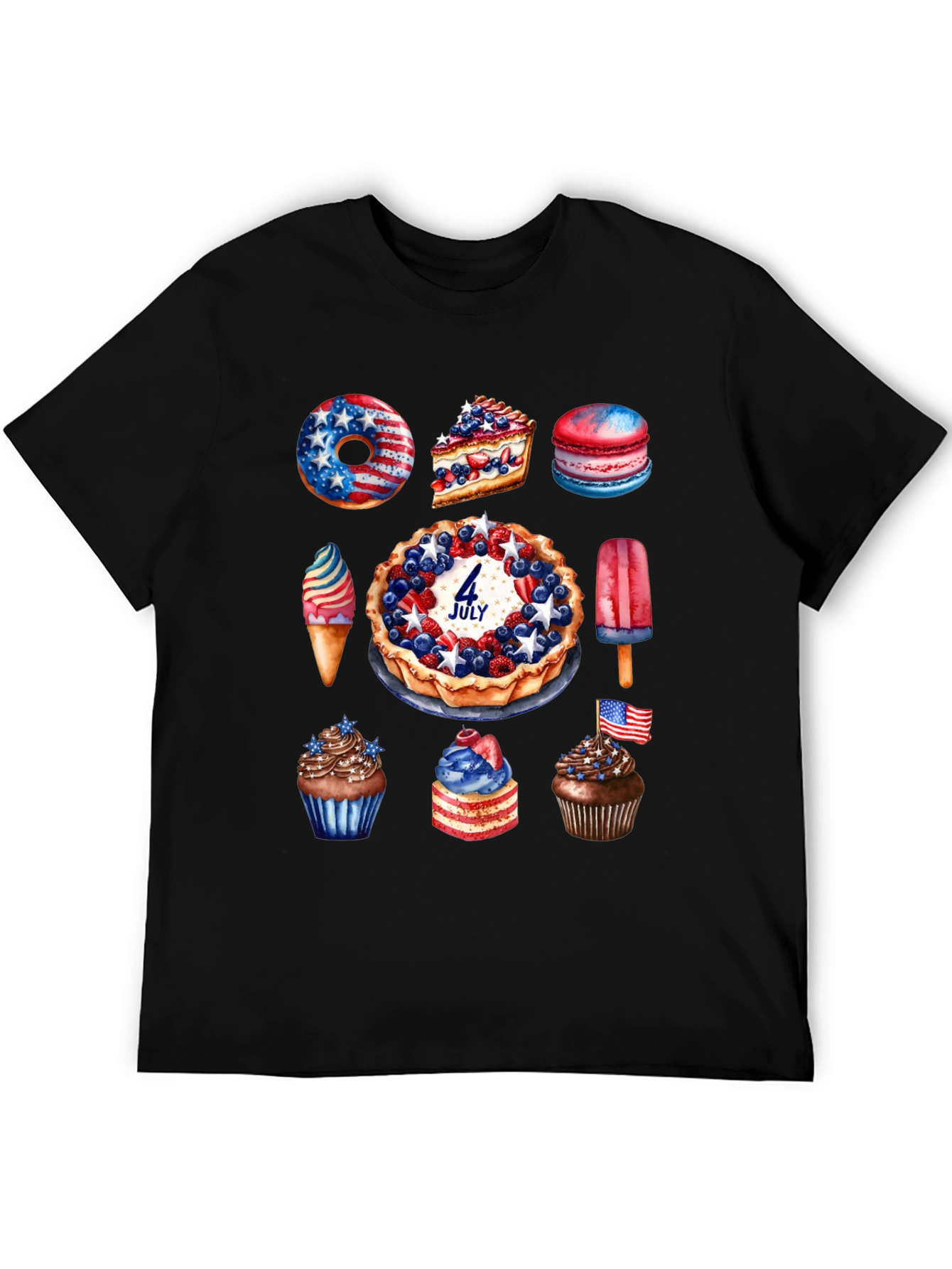Patriotic Sweets T-Shirt 4th of July Design