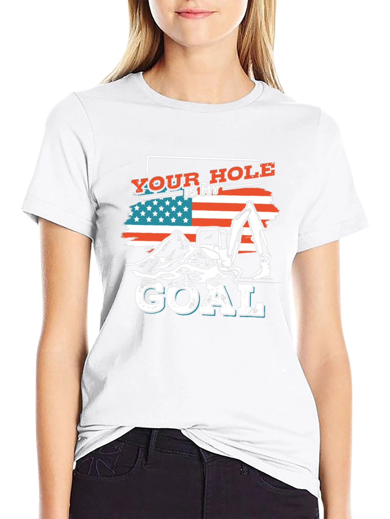 Your Hole is My Goal Tee