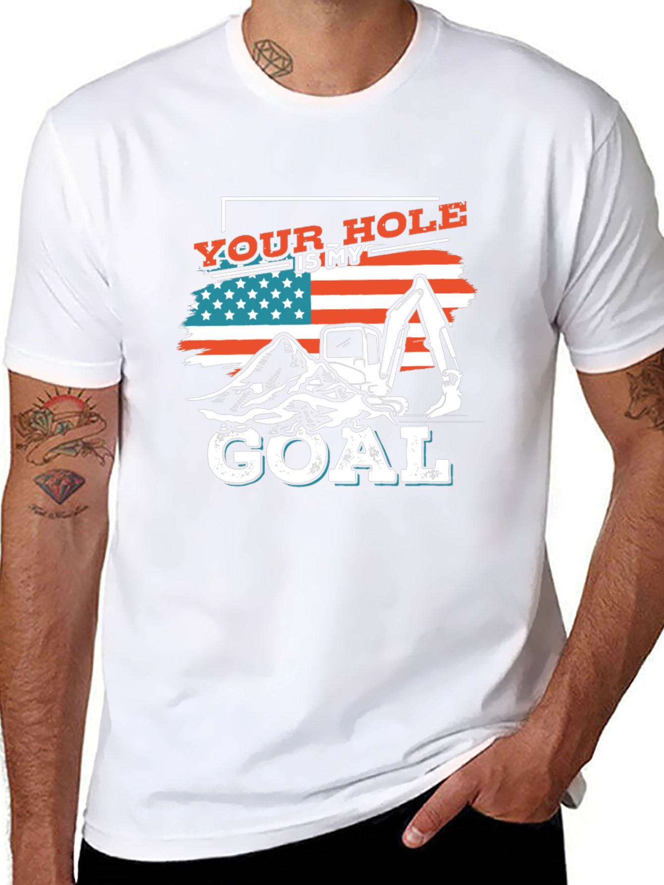 Your Hole is My Goal Tee