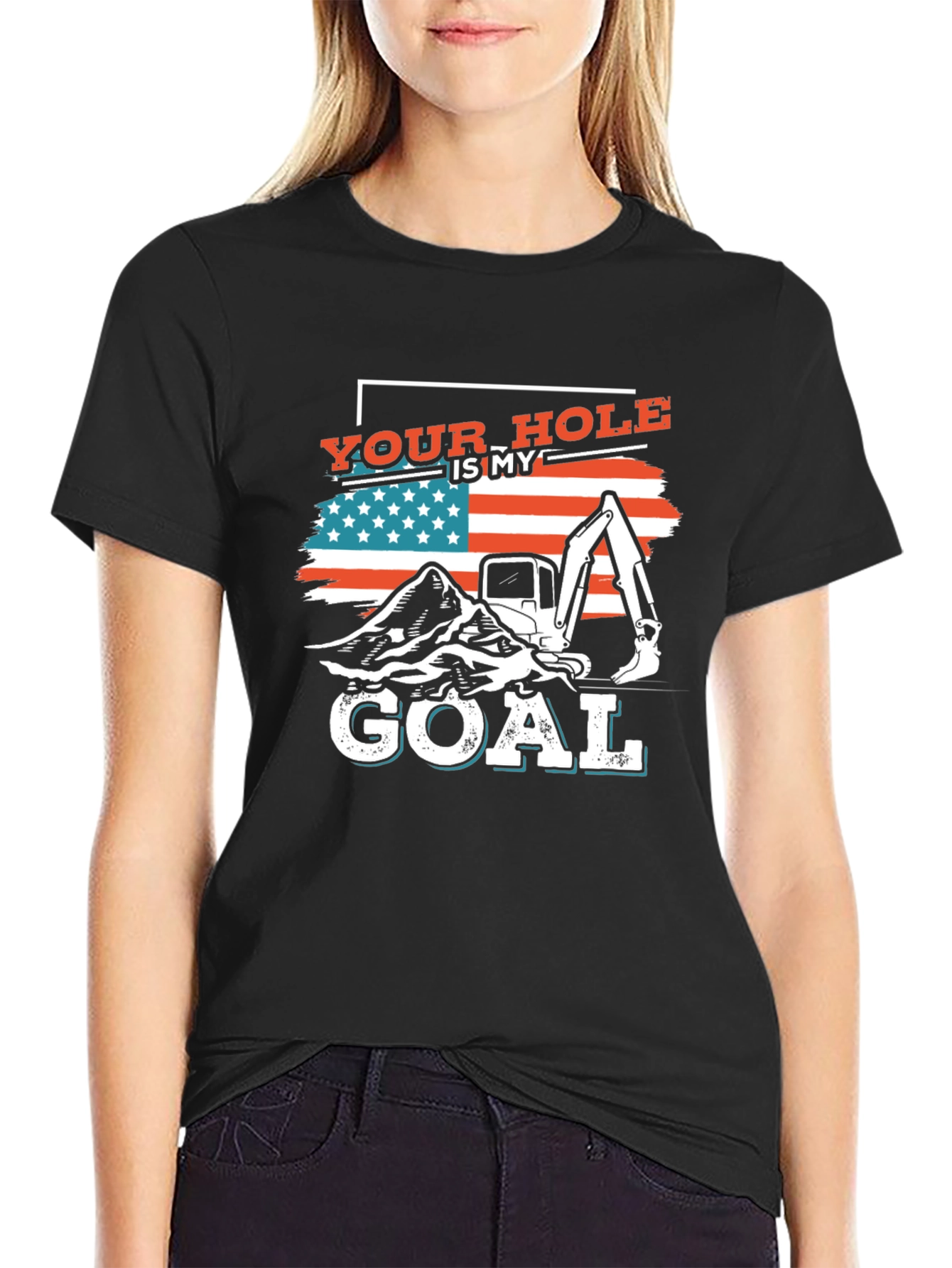 Your Hole is My Goal Tee