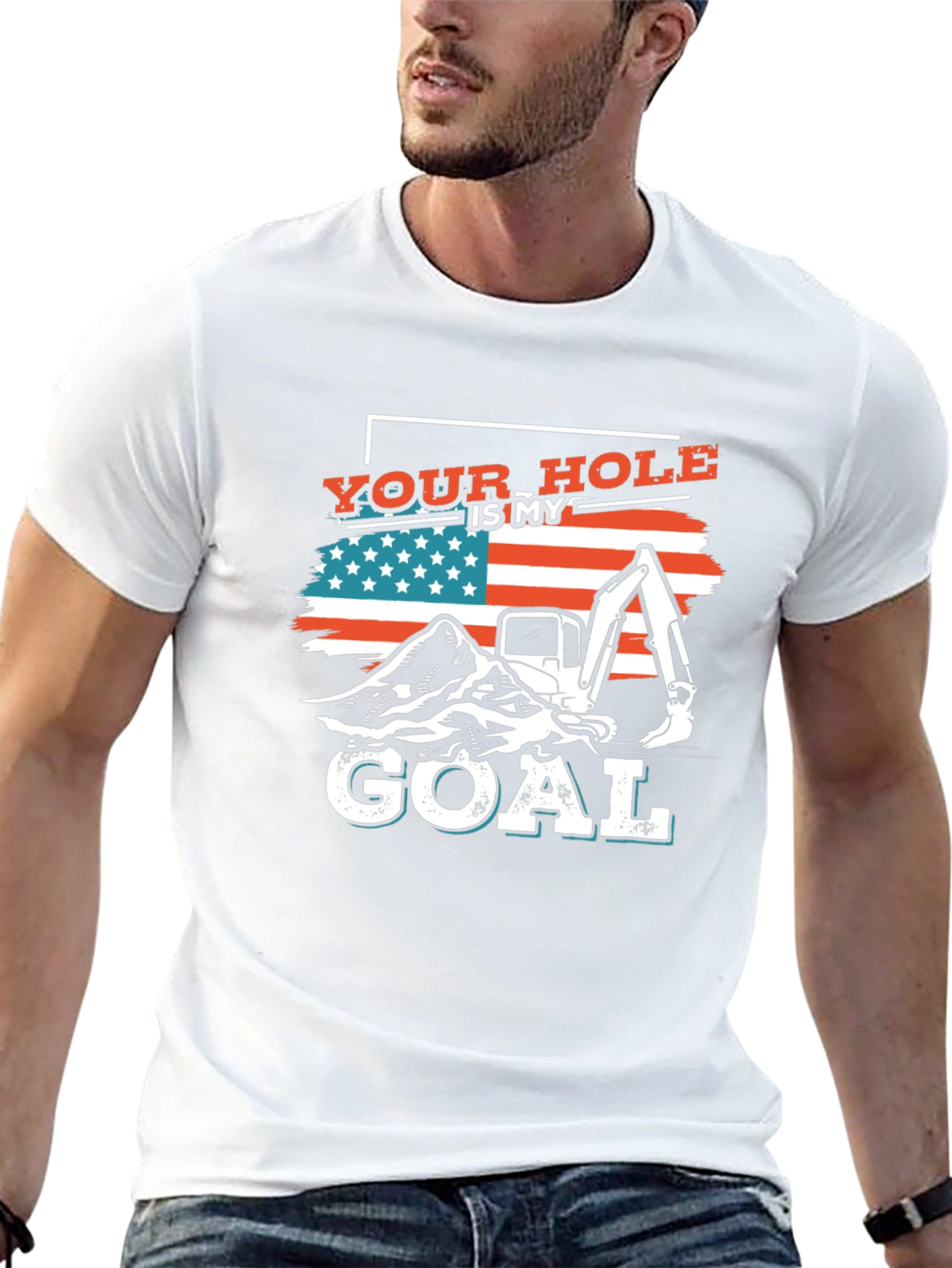 Your Hole is My Goal Tee
