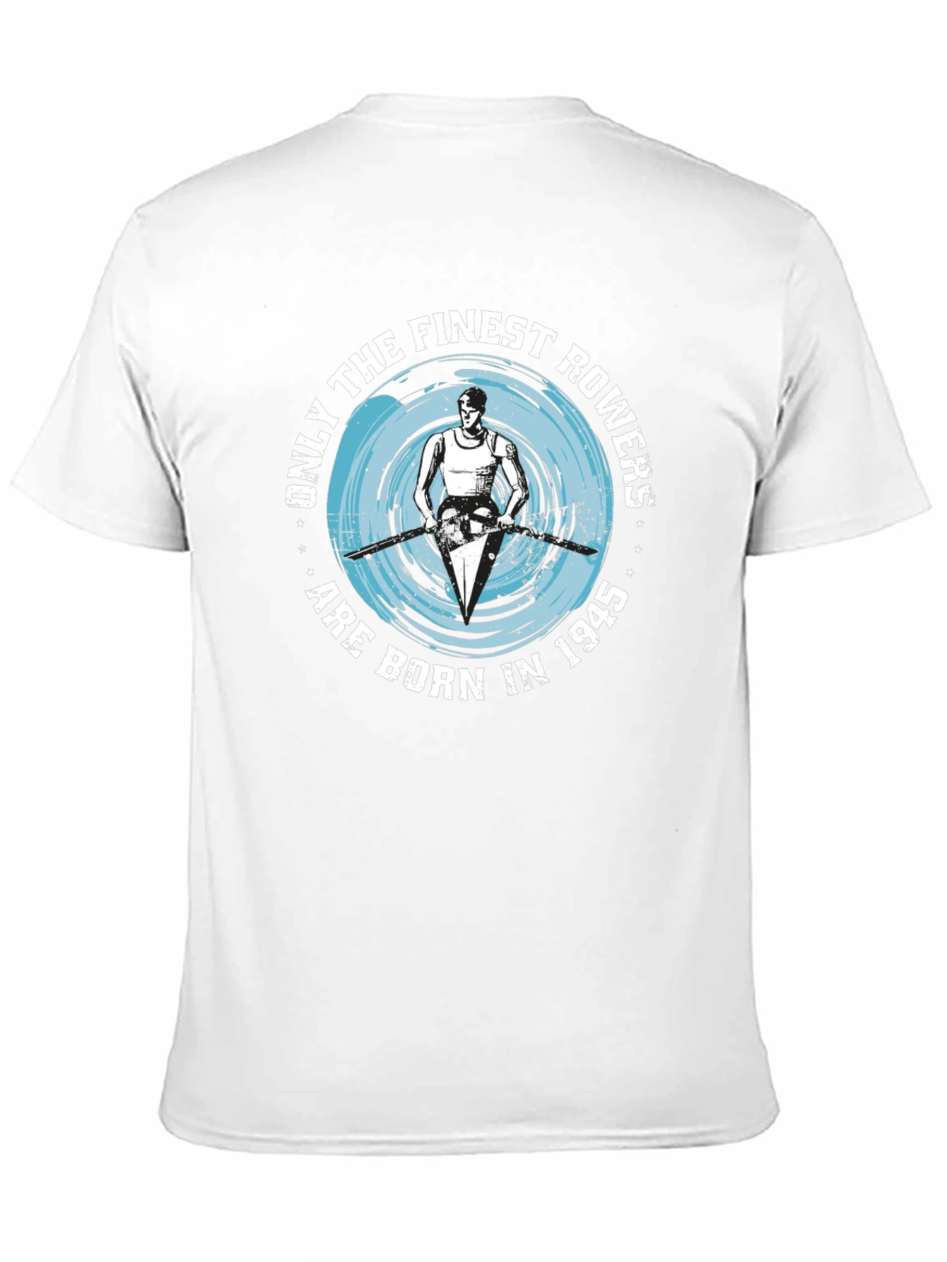 Finest Rowers Born in 1945 Black T-Shirt
