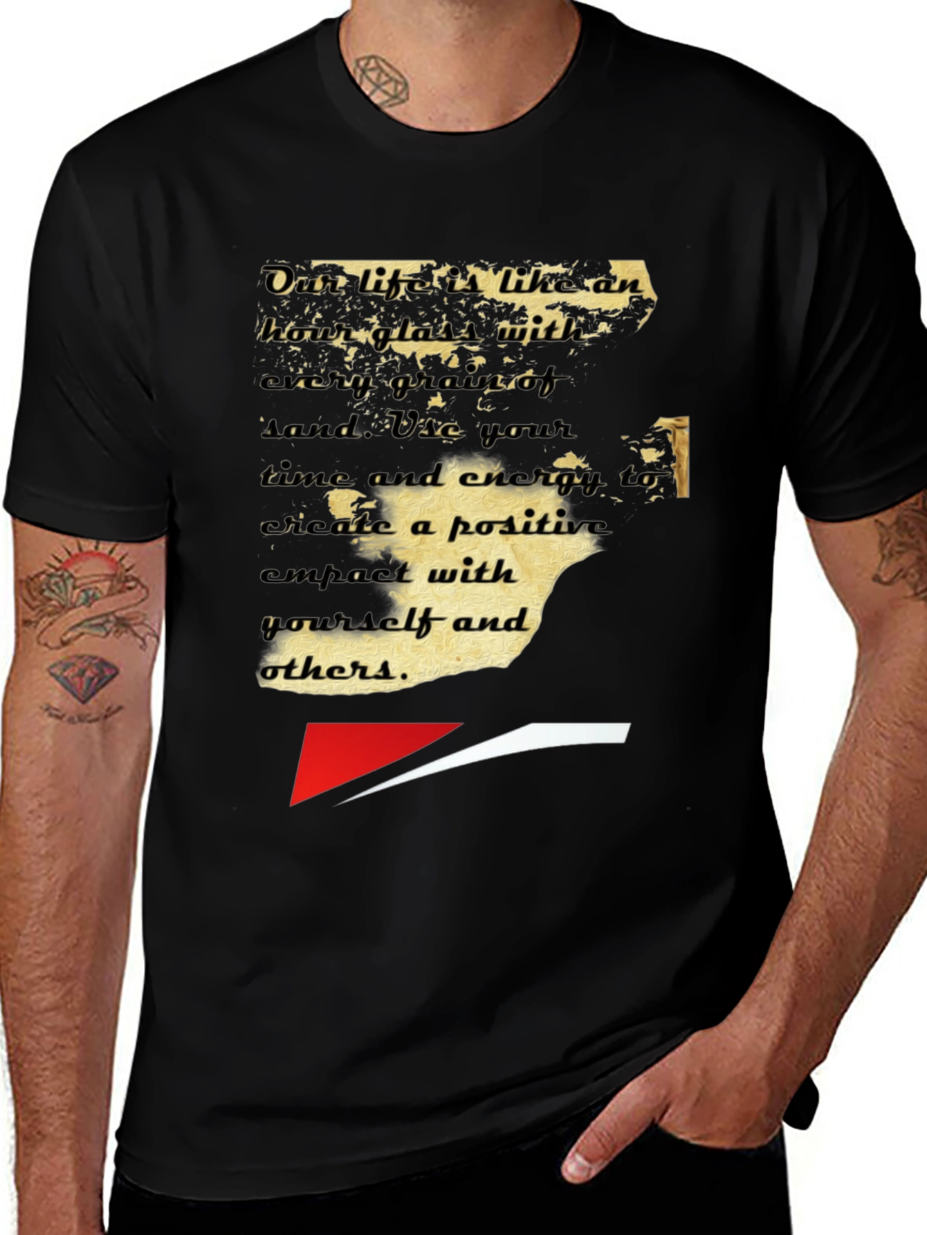 Inspirational Graphic T-Shirt for Men