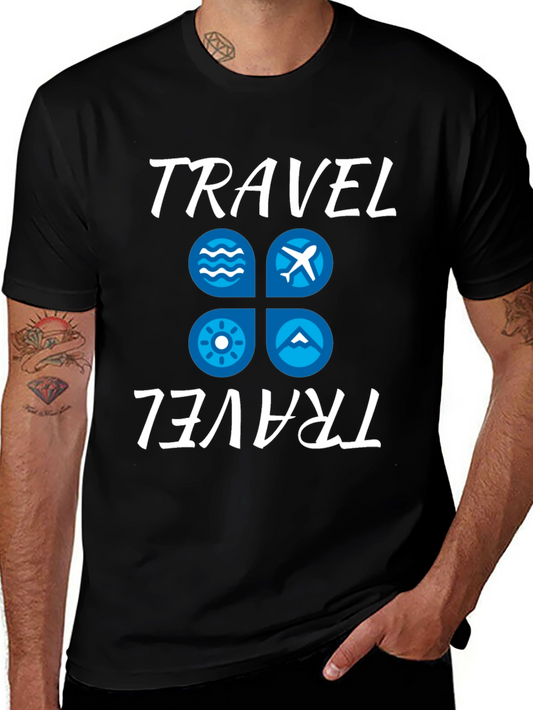 Travel Graphic T-Shirt: Adventure Awaits!