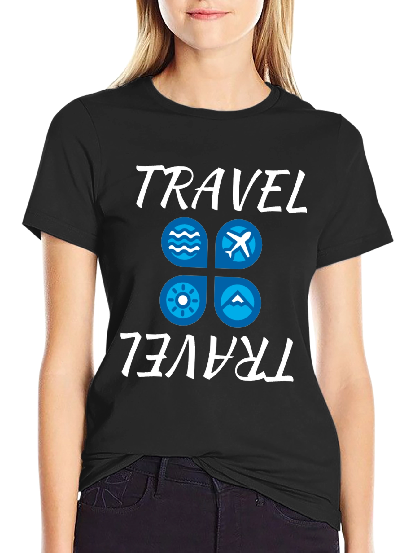 Travel Graphic T-Shirt: Adventure Awaits!