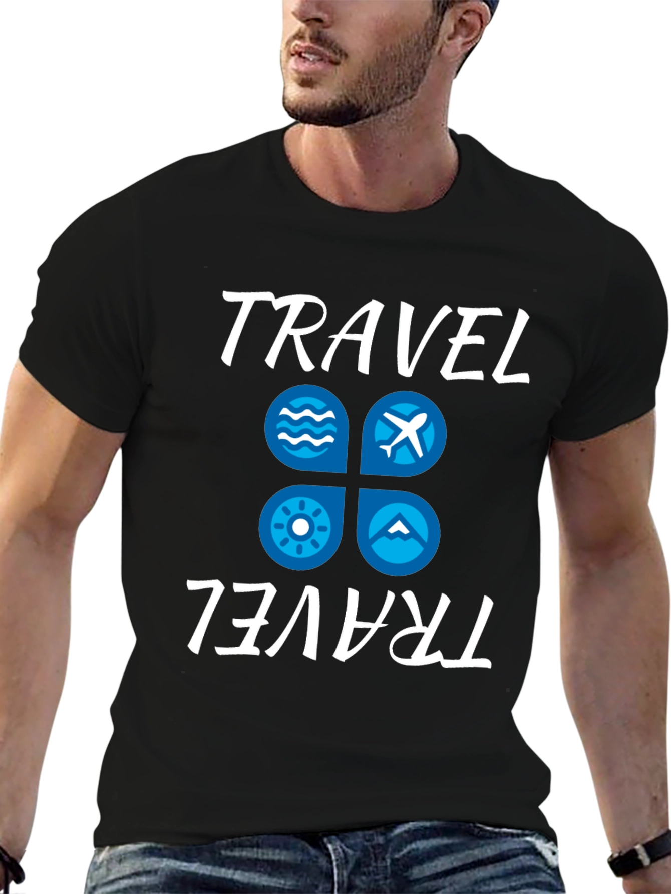 Travel Graphic T-Shirt: Adventure Awaits!