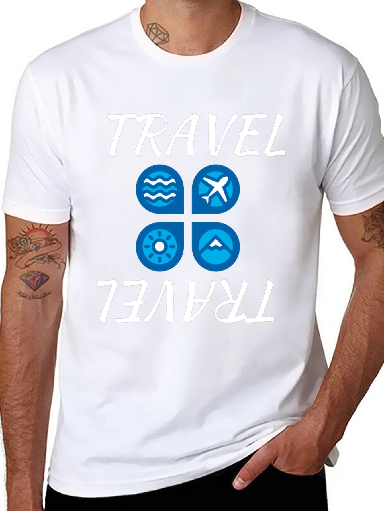 Travel Graphic T-Shirt: Adventure Awaits!