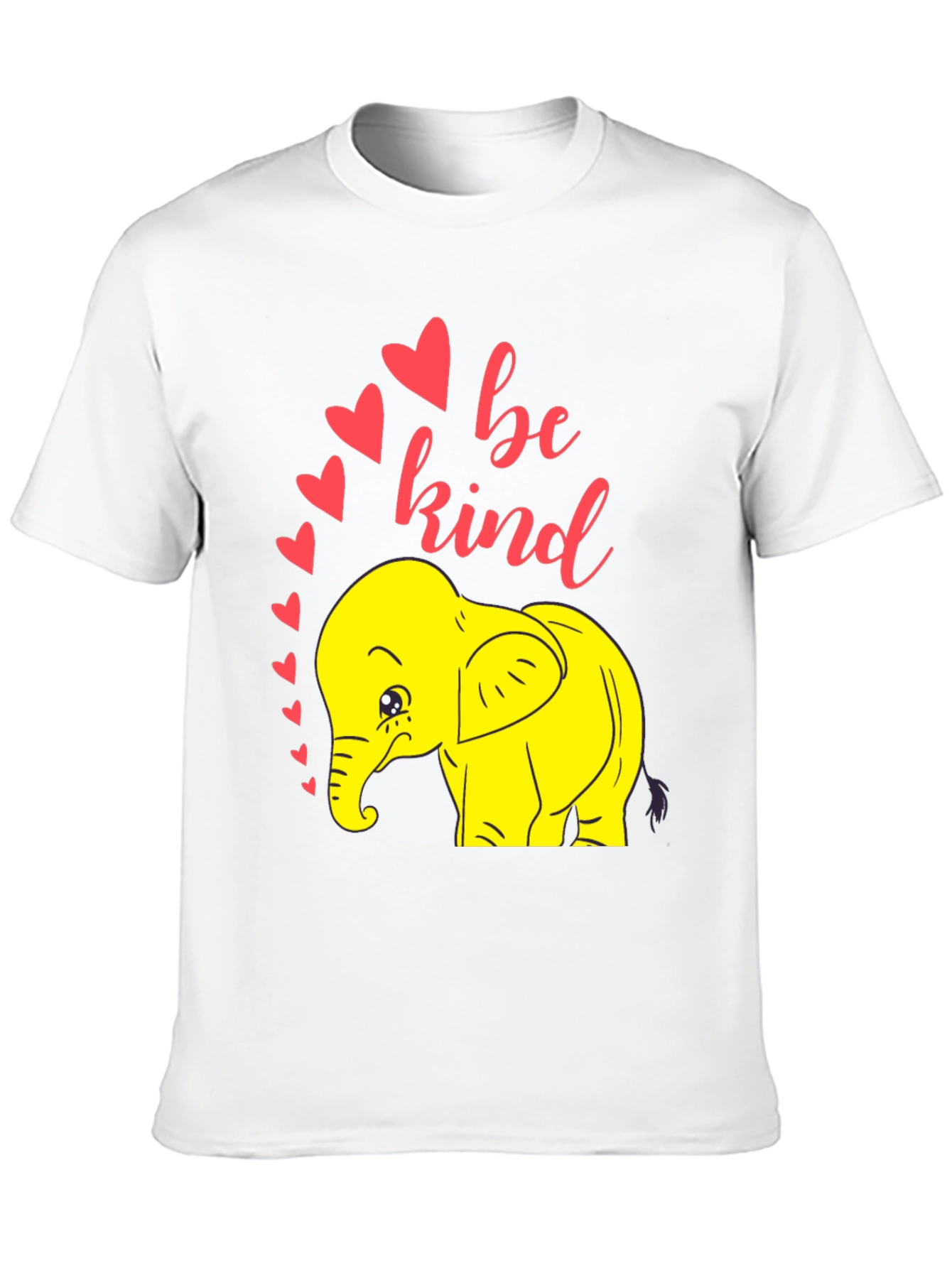 Be Kind Elephant T-Shirt - Black
