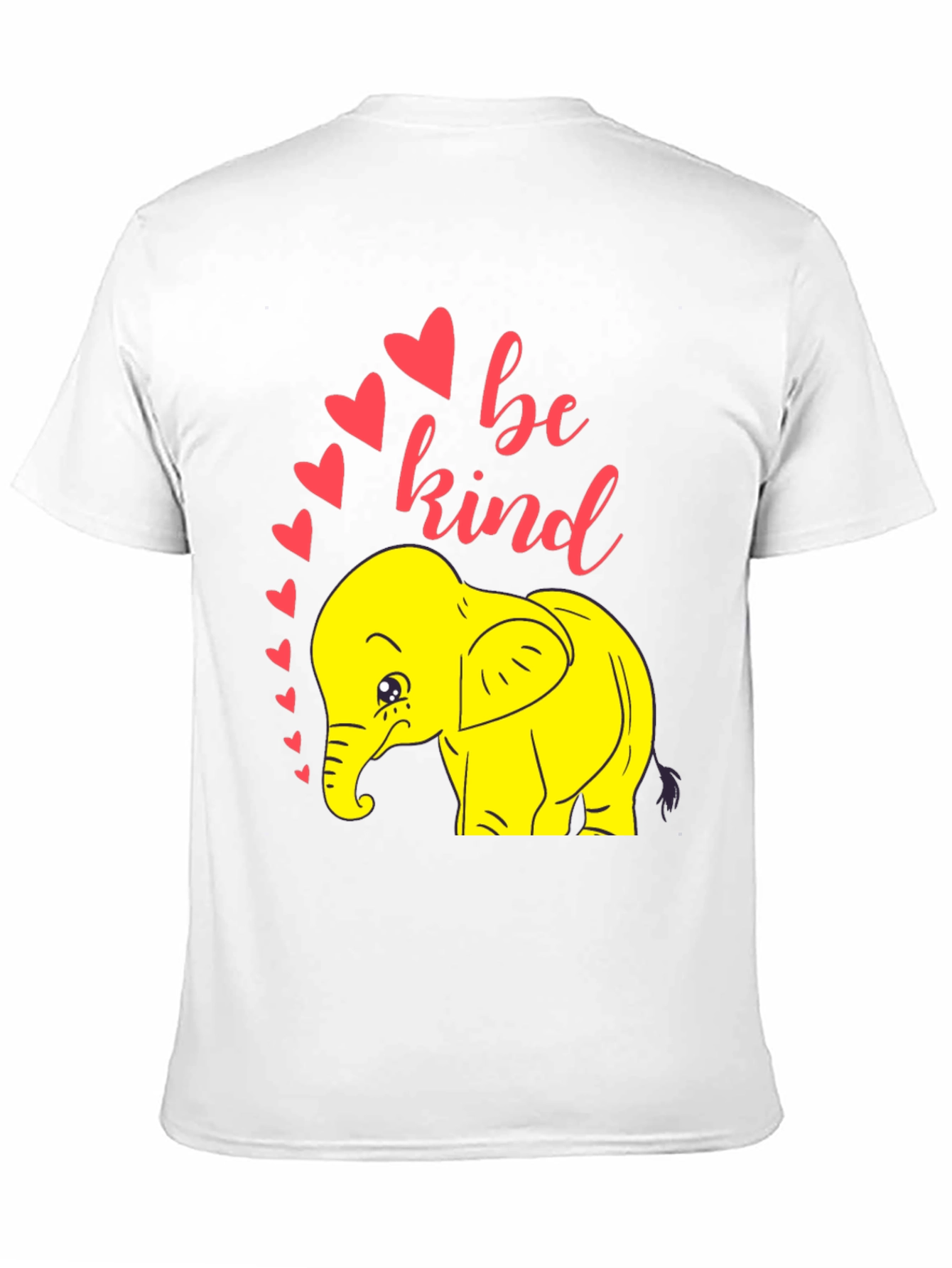 Be Kind Elephant T-Shirt - Black