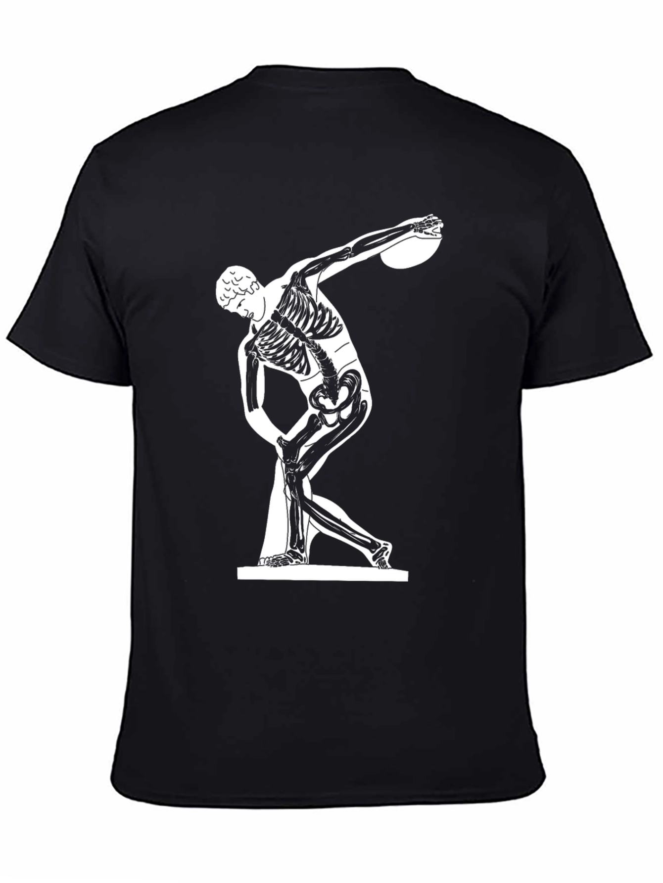 Anatomical Discobolus T-Shirt - Black