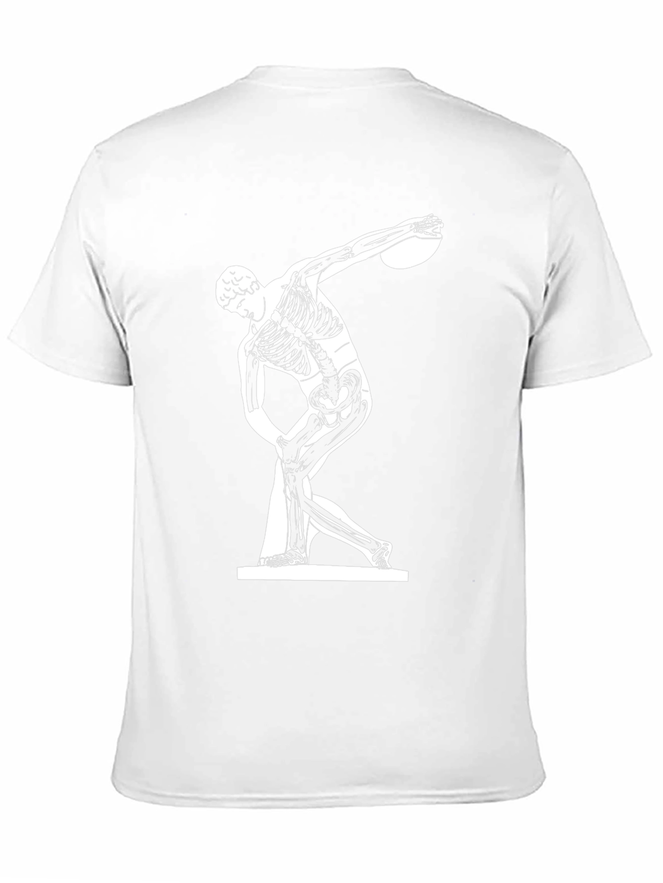 Anatomical Discobolus T-Shirt - Black