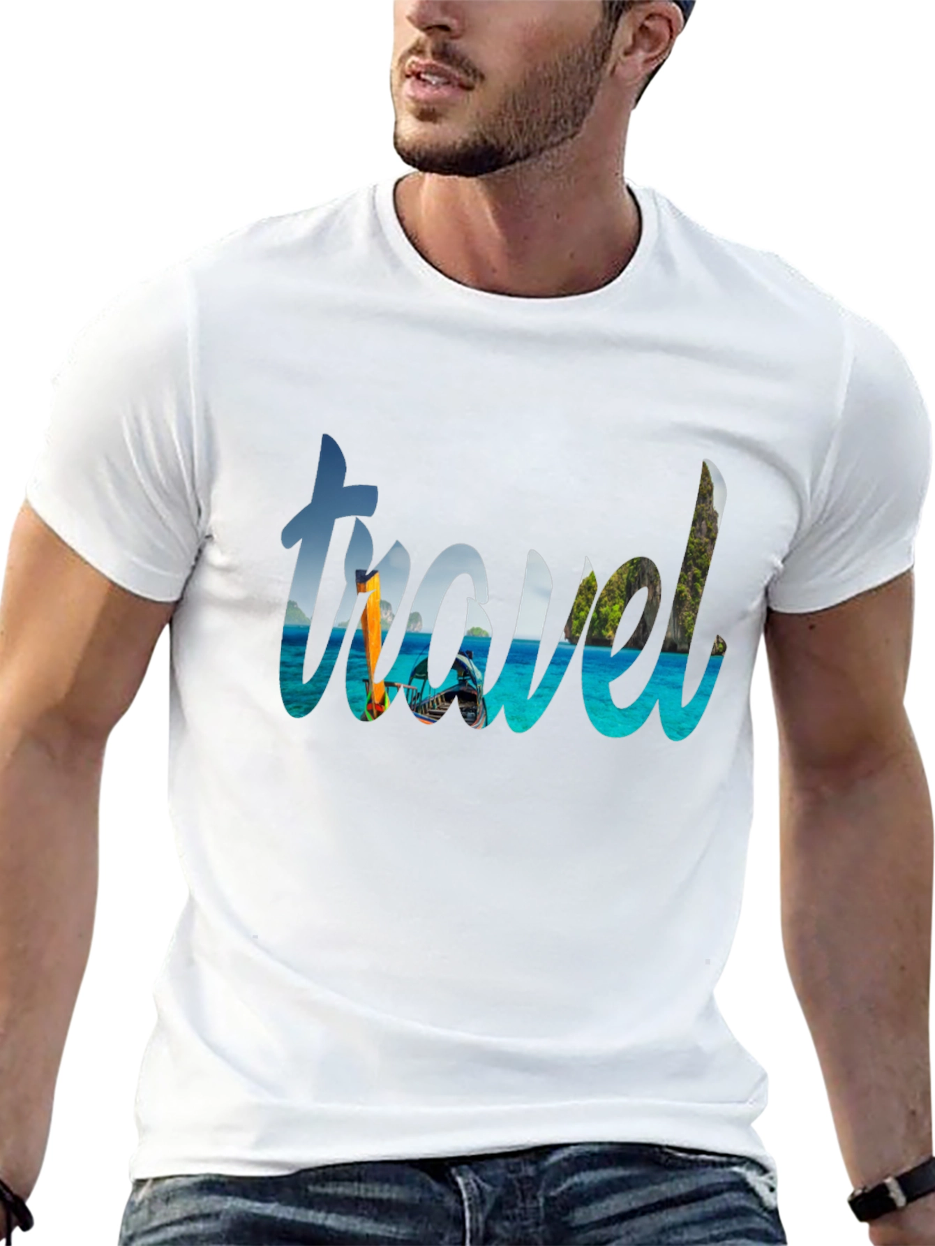 Travel Graphic Tee - Adventure Awaits!